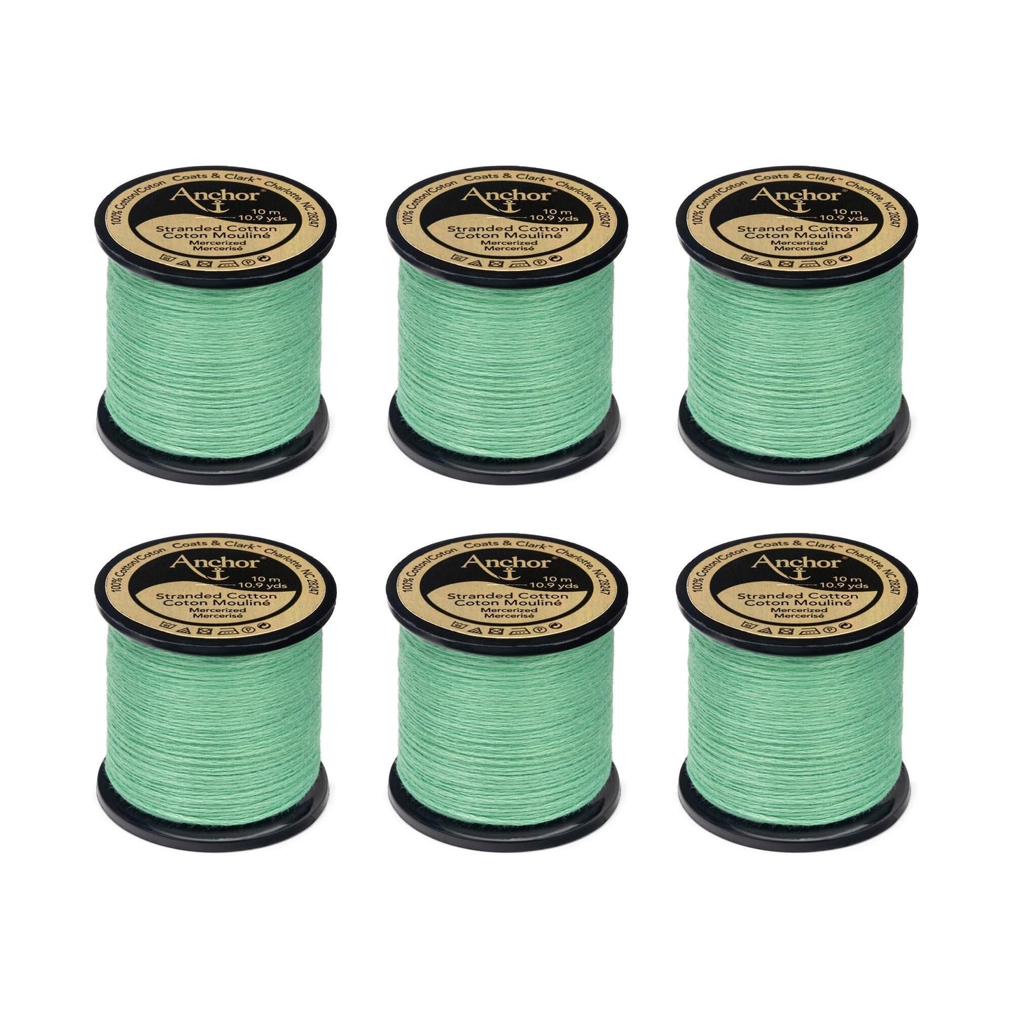AN Spooled Floss 10 Meters (6 Pack) - Clearance shades