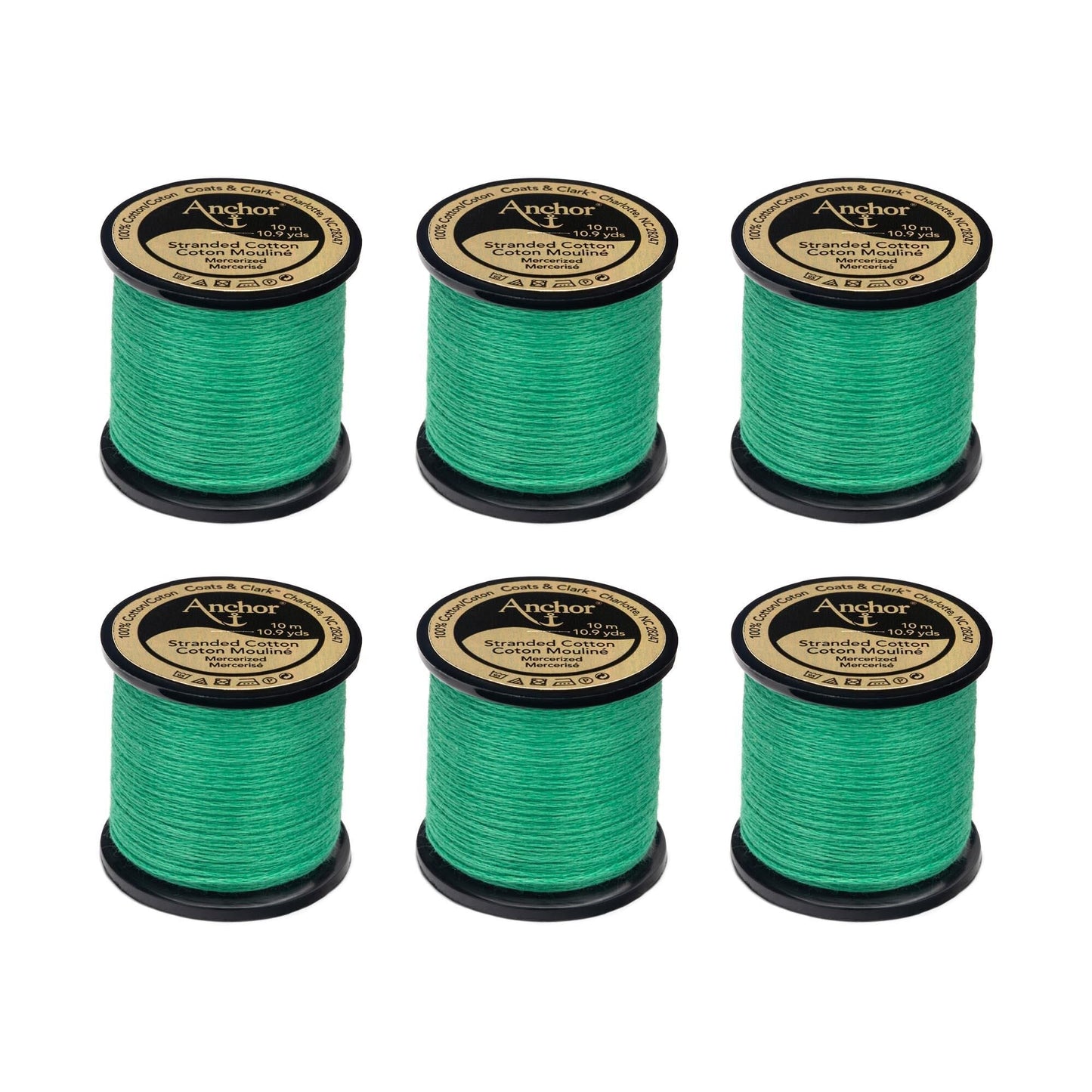 AN Spooled Floss 10 Meters (6 Pack) - Clearance shades