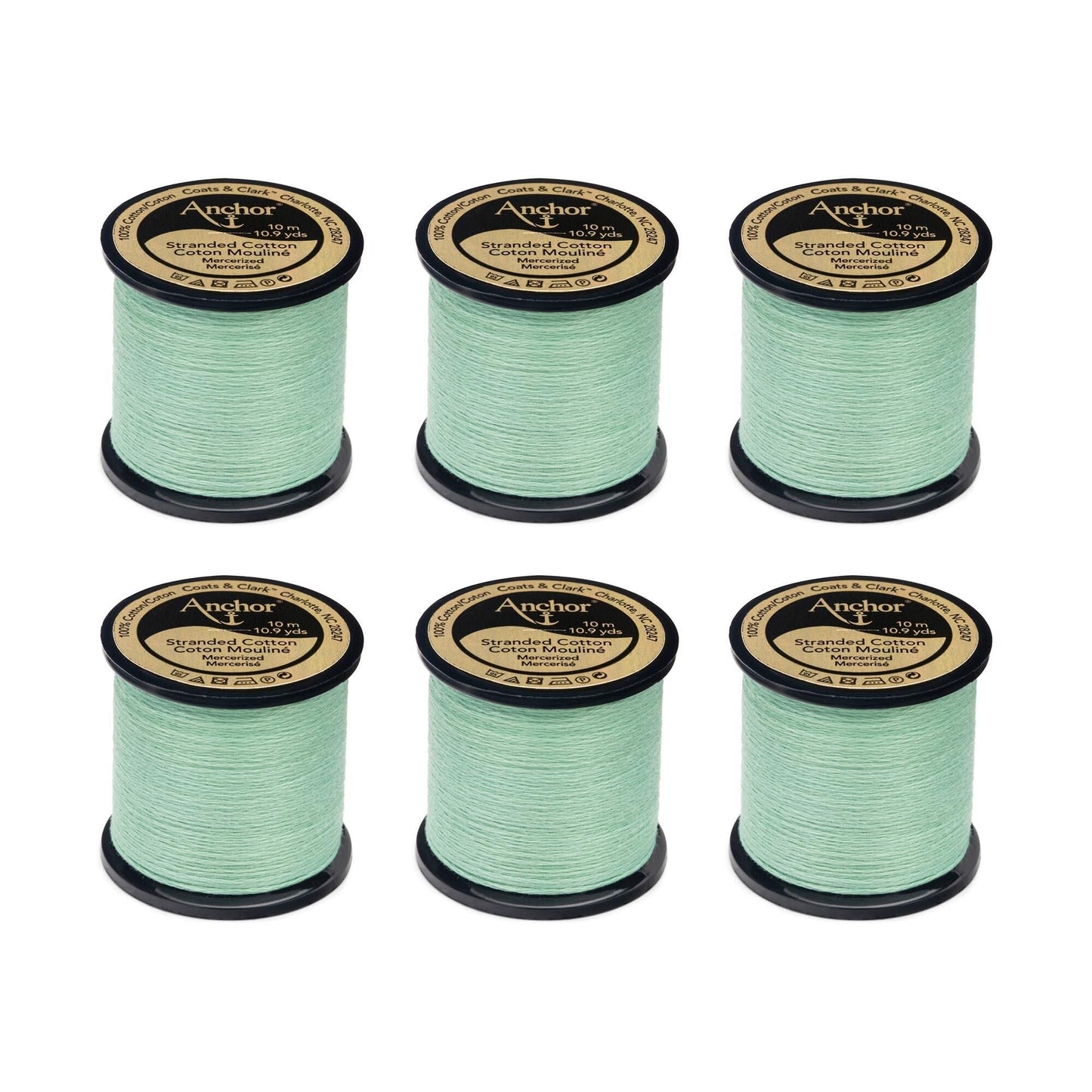 AN Spooled Floss 10 Meters (6 Pack) - Clearance shades