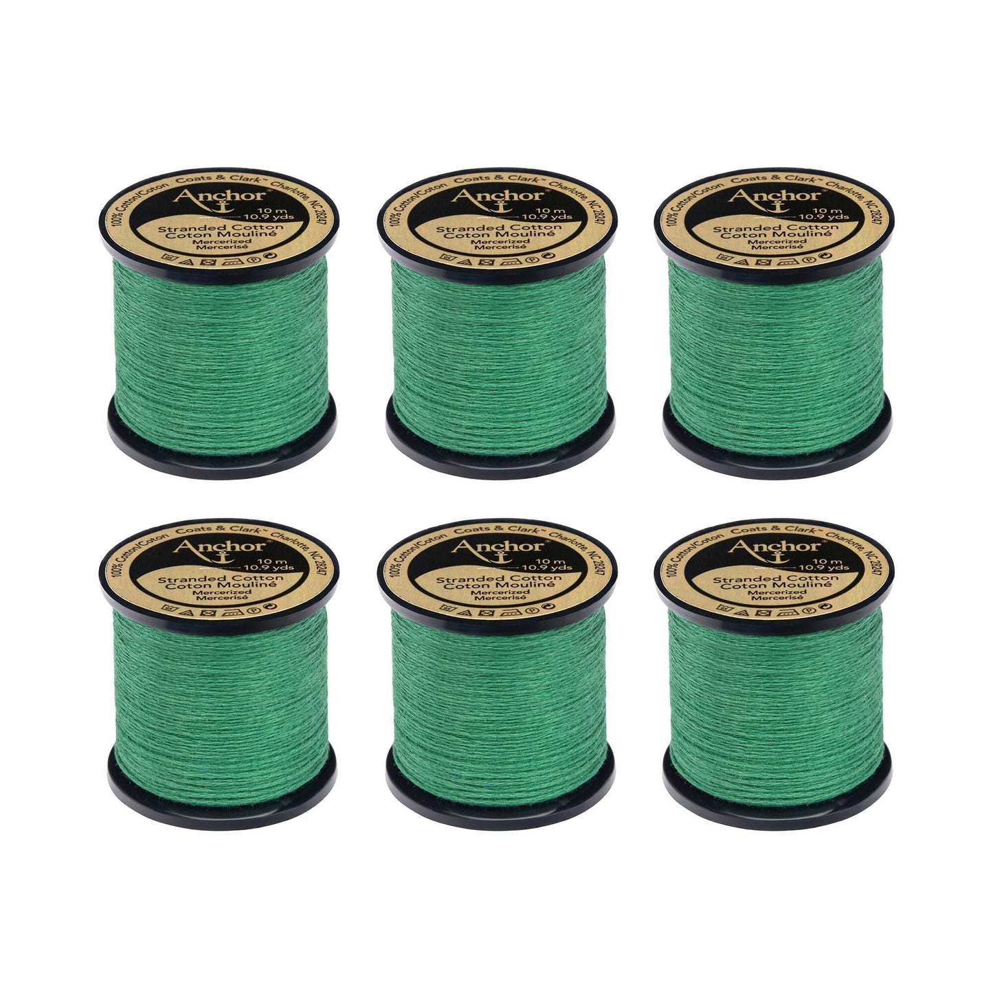 AN Spooled Floss 10 Meters (6 Pack) - Clearance shades