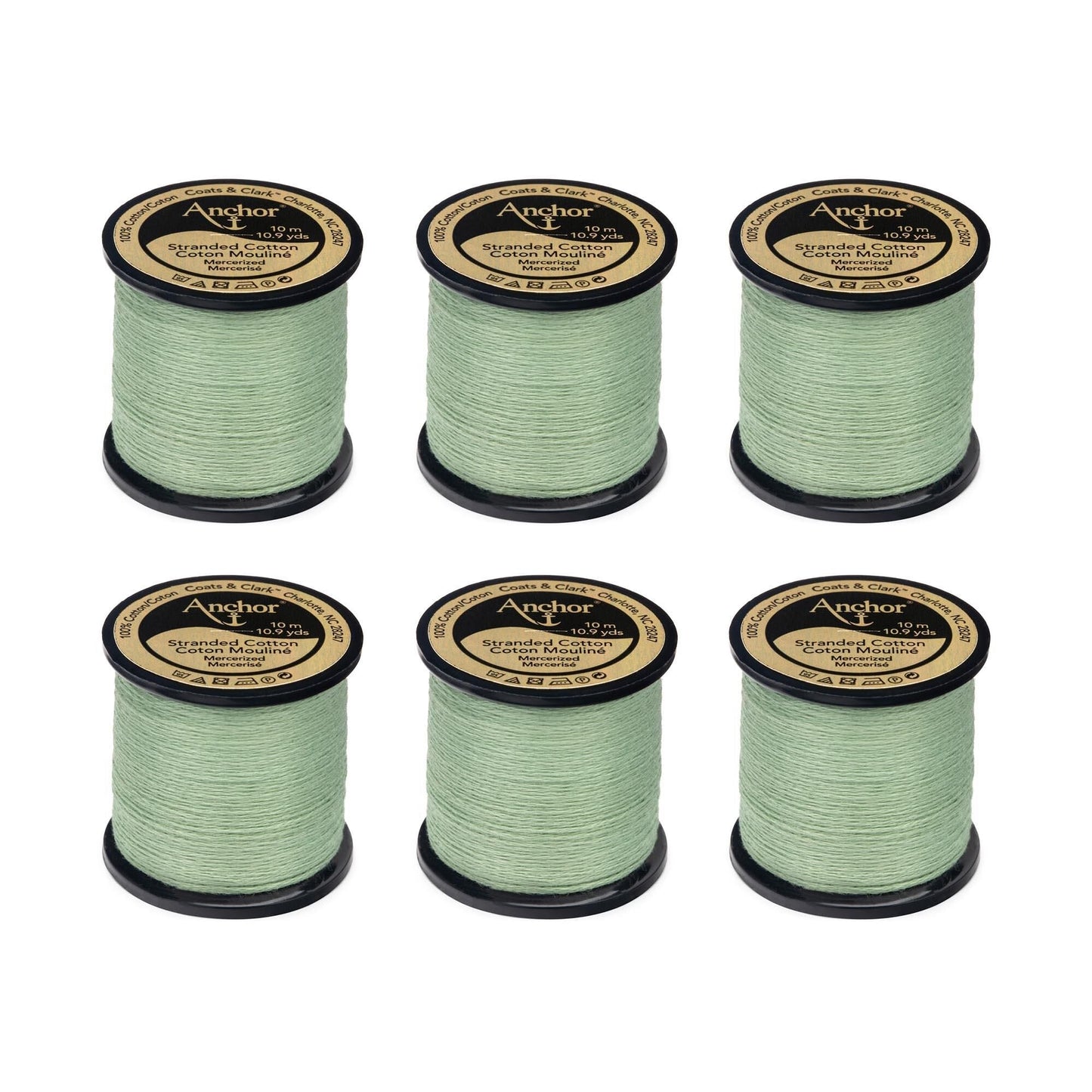 AN Spooled Floss 10 Meters (6 Pack) - Clearance shades