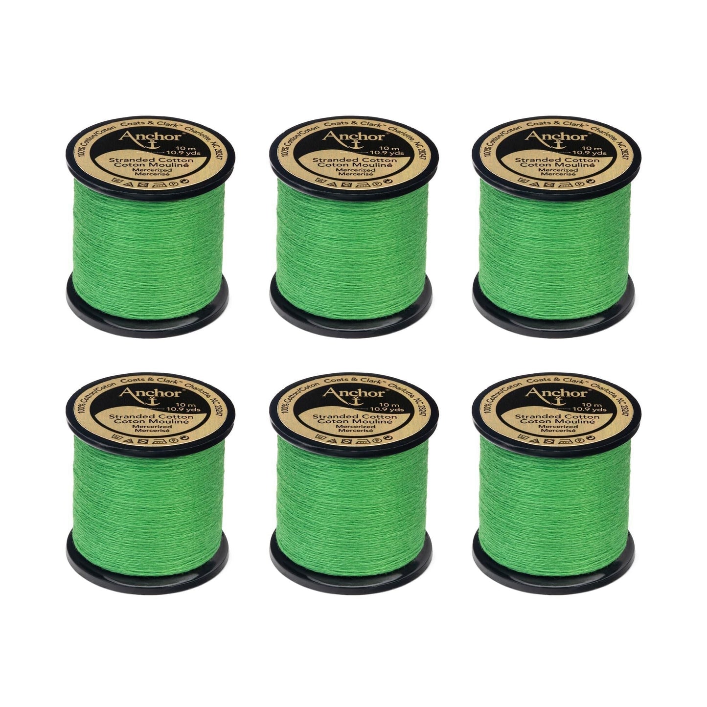 AN Spooled Floss 10 Meters (6 Pack) - Clearance shades