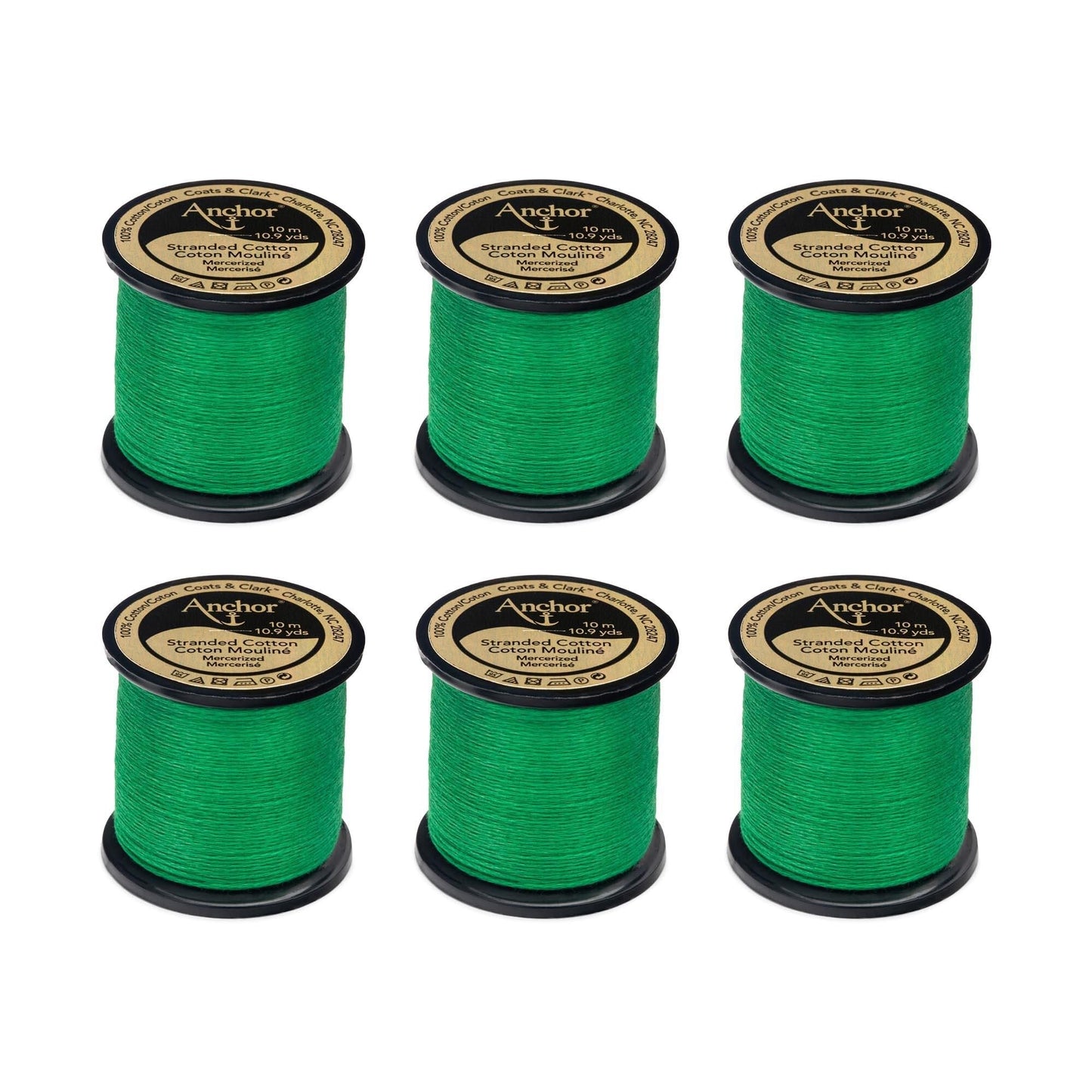 AN Spooled Floss 10 Meters (6 Pack) - Clearance shades