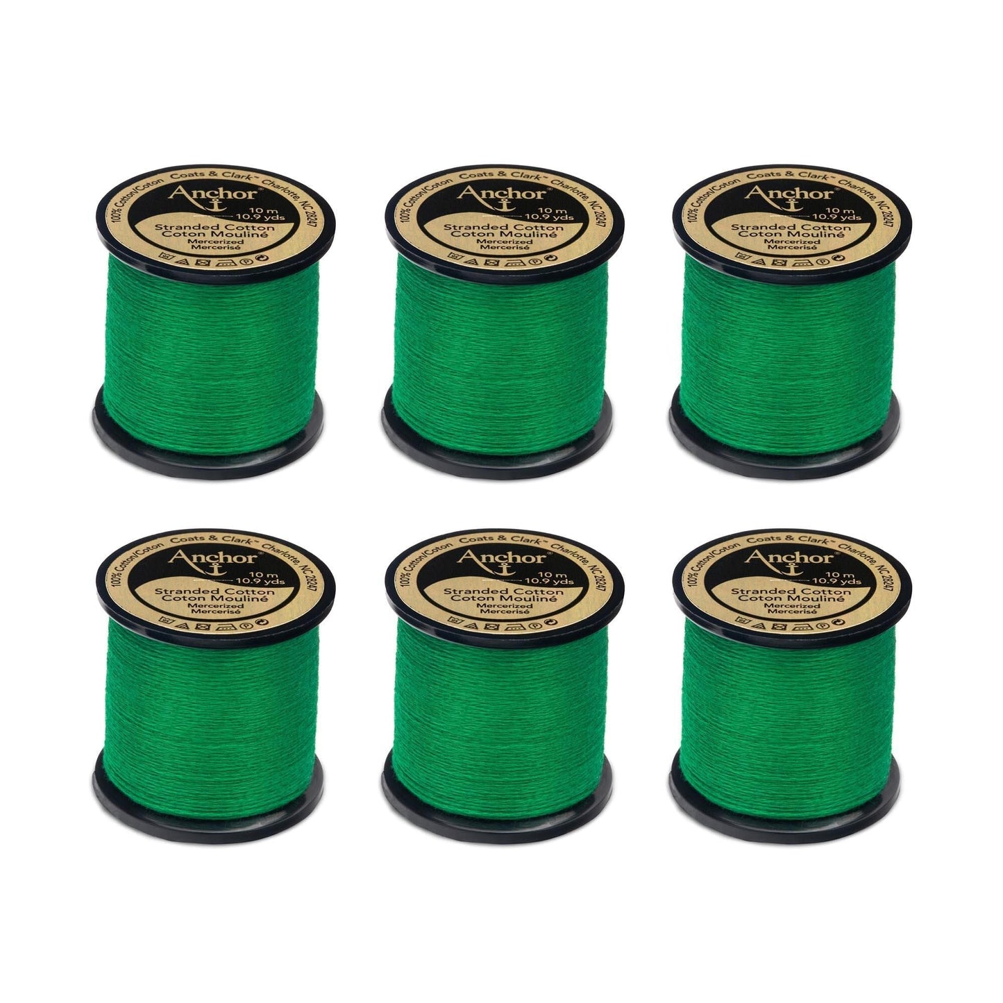 AN Spooled Floss 10 Meters (6 Pack) - Clearance shades