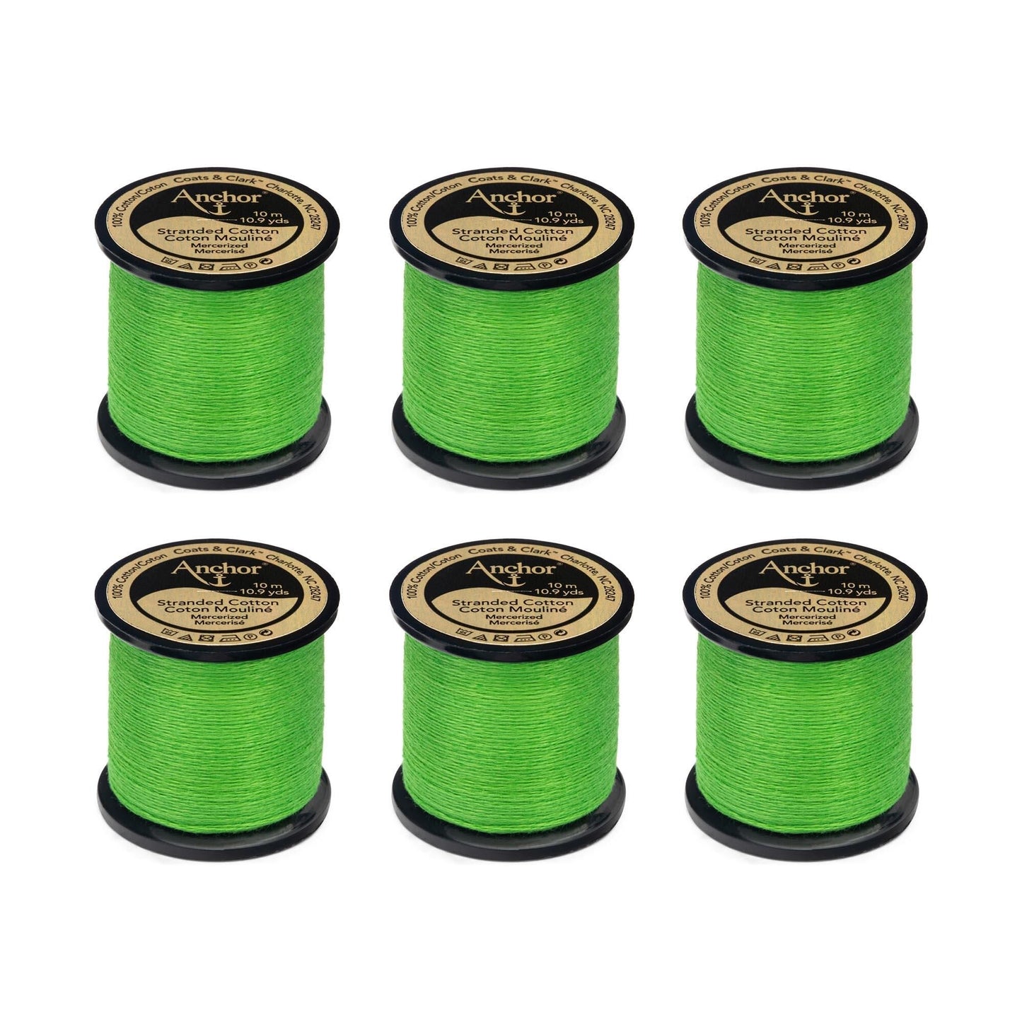 AN Spooled Floss 10 Meters (6 Pack) - Clearance shades