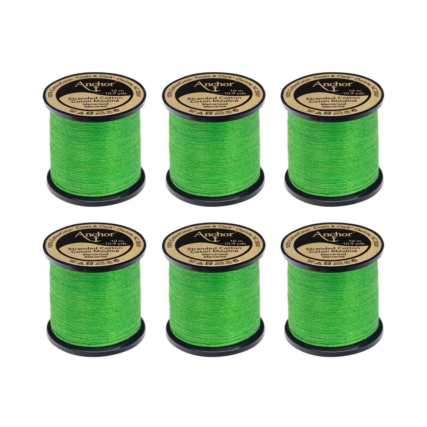 AN Spooled Floss 10 Meters (6 Pack) - Clearance shades