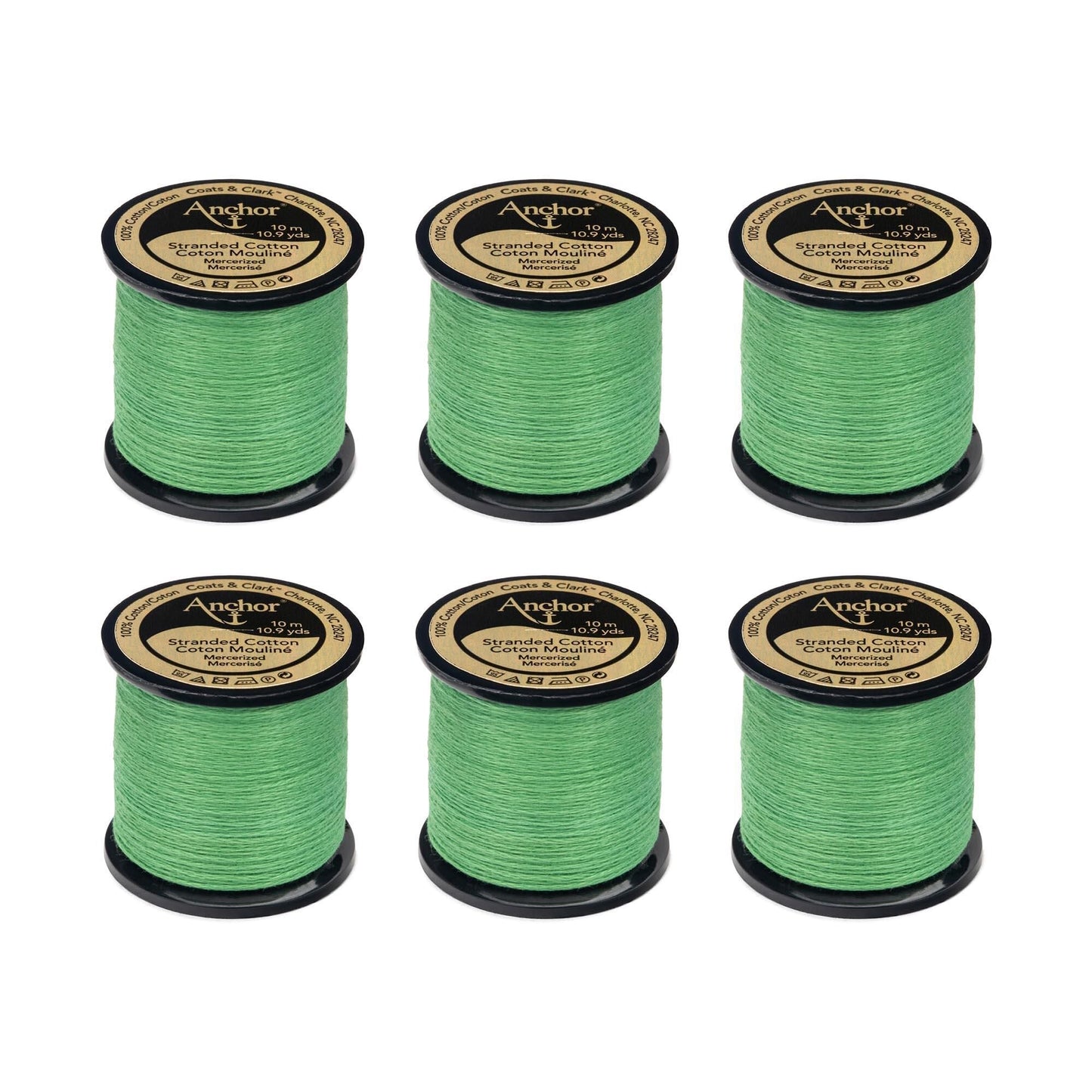 AN Spooled Floss 10 Meters (6 Pack) - Clearance shades