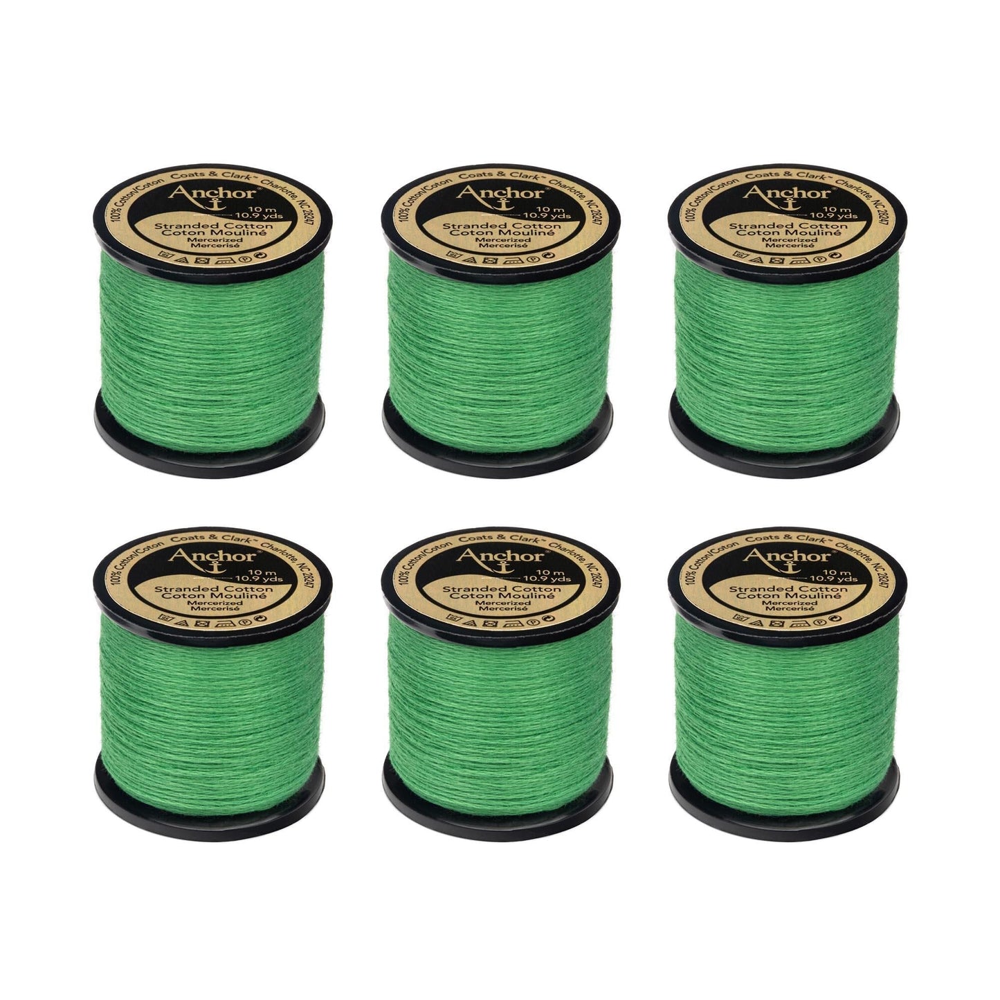 AN Spooled Floss 10 Meters (6 Pack) - Clearance shades