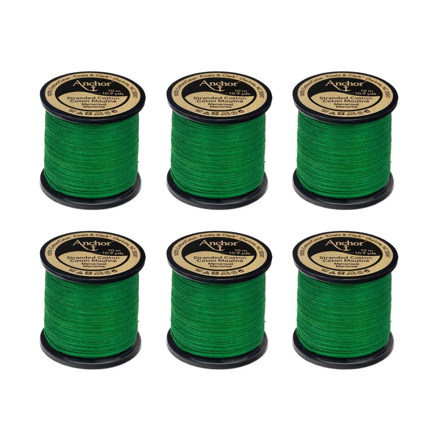 AN Spooled Floss 10 Meters (6 Pack) - Clearance shades
