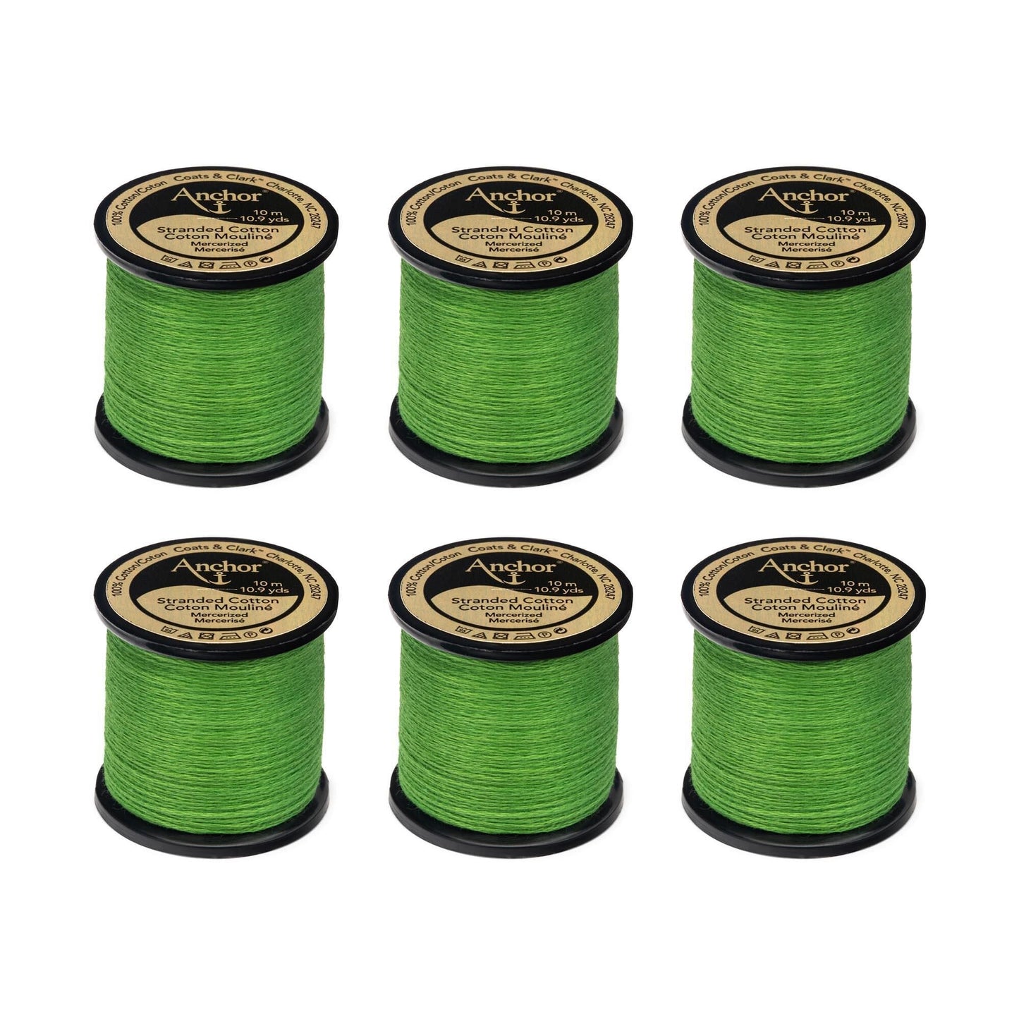 AN Spooled Floss 10 Meters (6 Pack) - Clearance shades