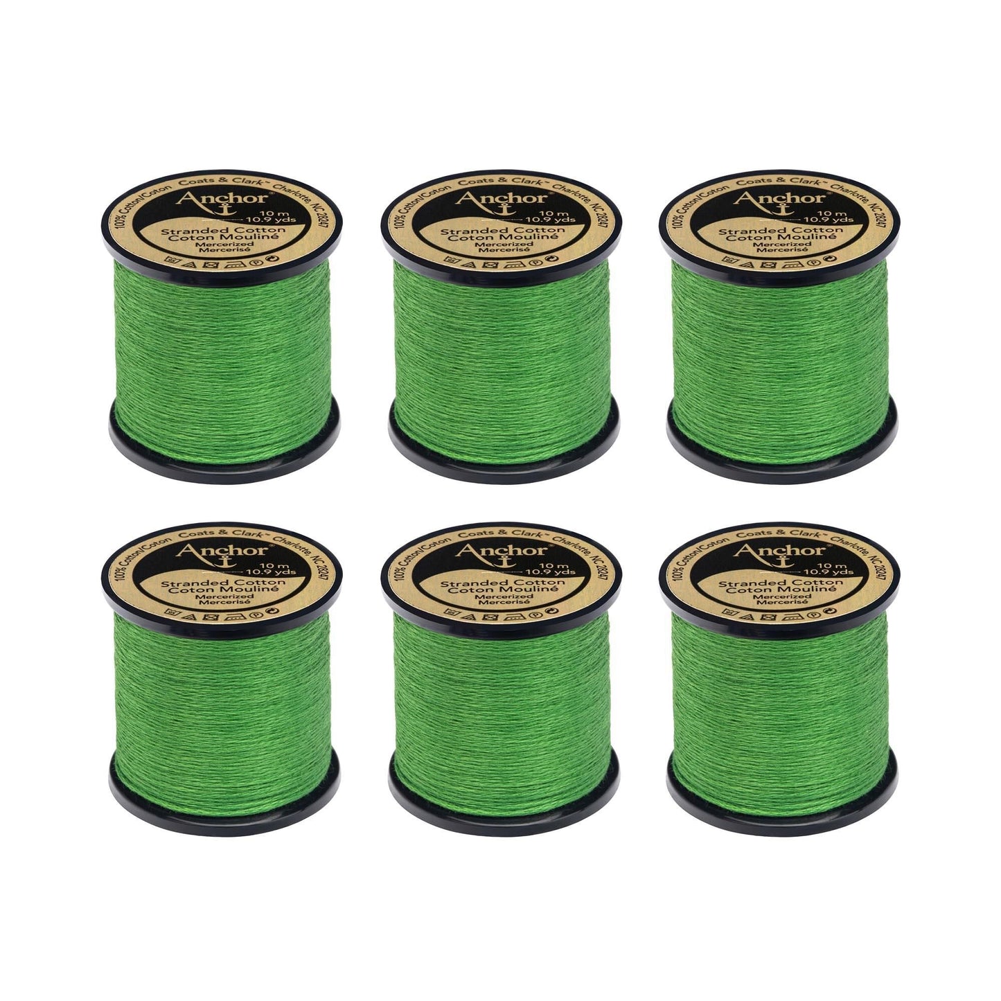AN Spooled Floss 10 Meters (6 Pack) - Clearance shades