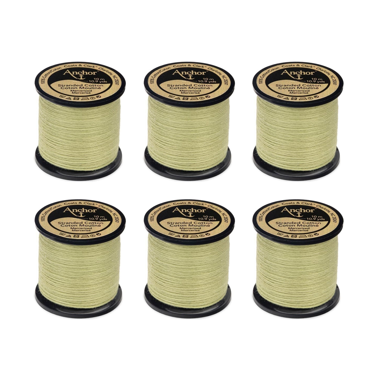 AN Spooled Floss 10 Meters (6 Pack) - Clearance shades
