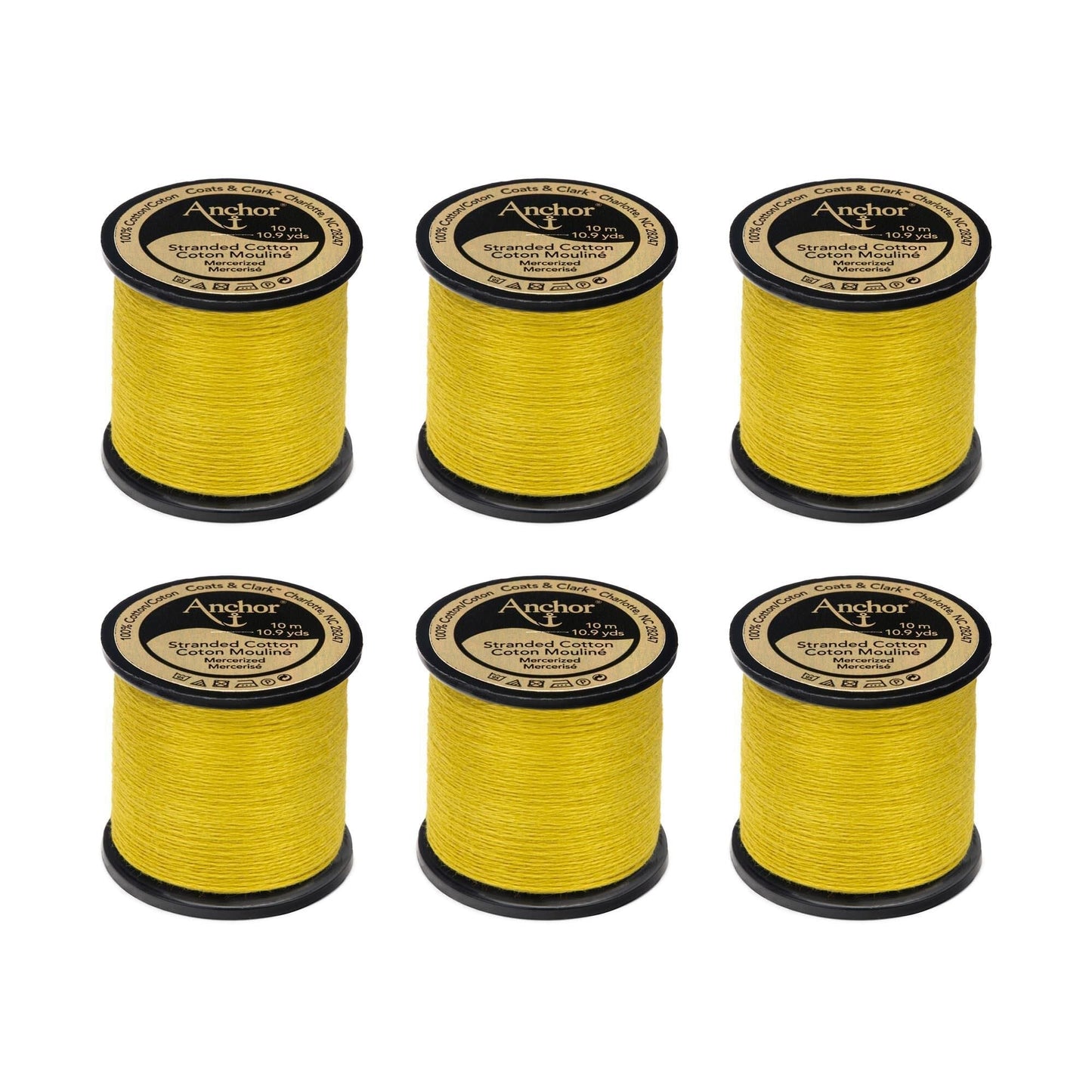 AN Spooled Floss 10 Meters (6 Pack) - Clearance shades