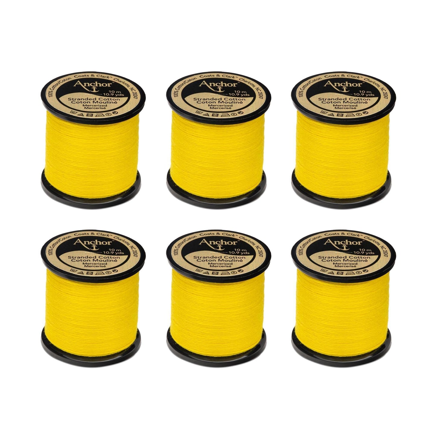AN Spooled Floss 10 Meters (6 Pack) - Clearance shades