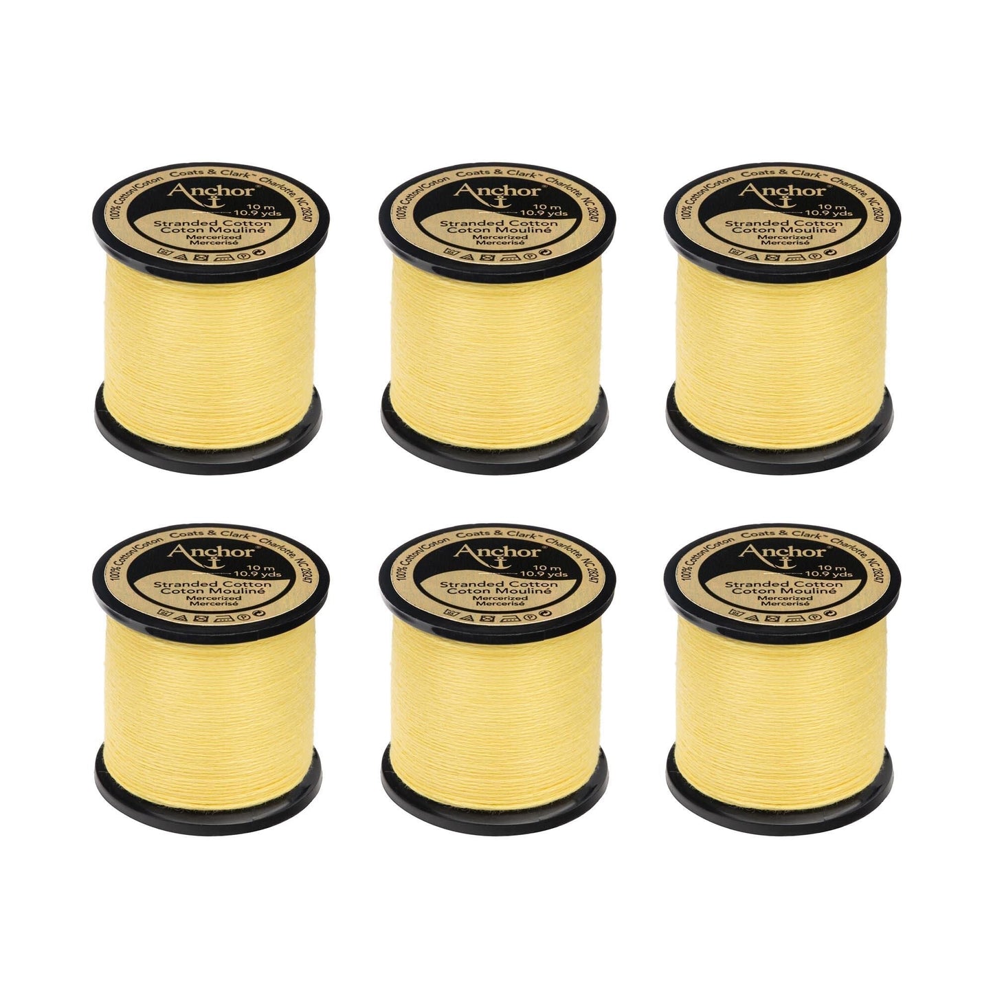 AN Spooled Floss 10 Meters (6 Pack) - Clearance shades