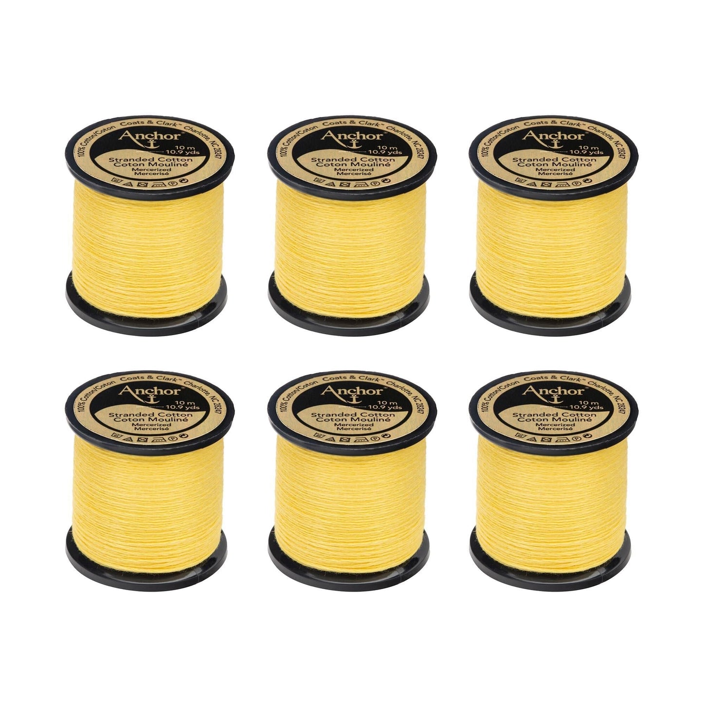 AN Spooled Floss 10 Meters (6 Pack) - Clearance shades