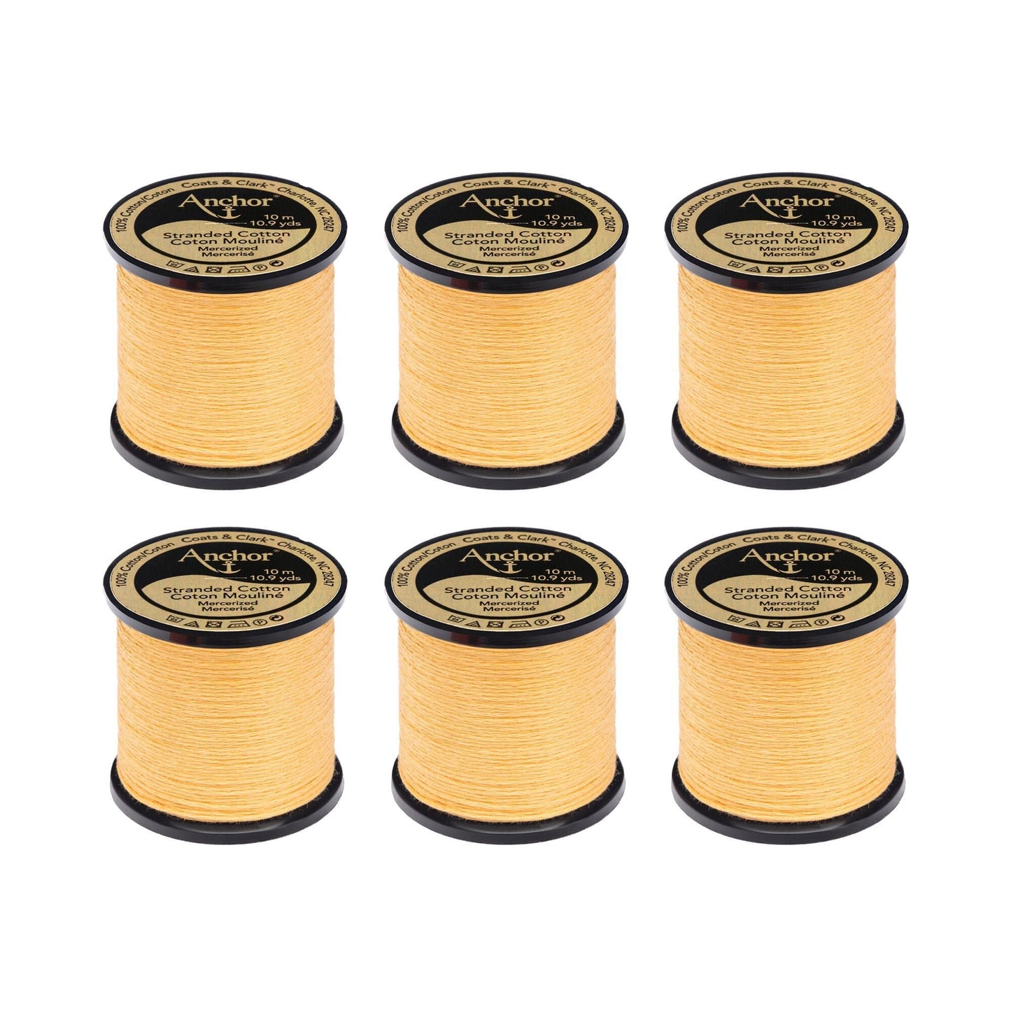 AN Spooled Floss 10 Meters (6 Pack) - Clearance shades