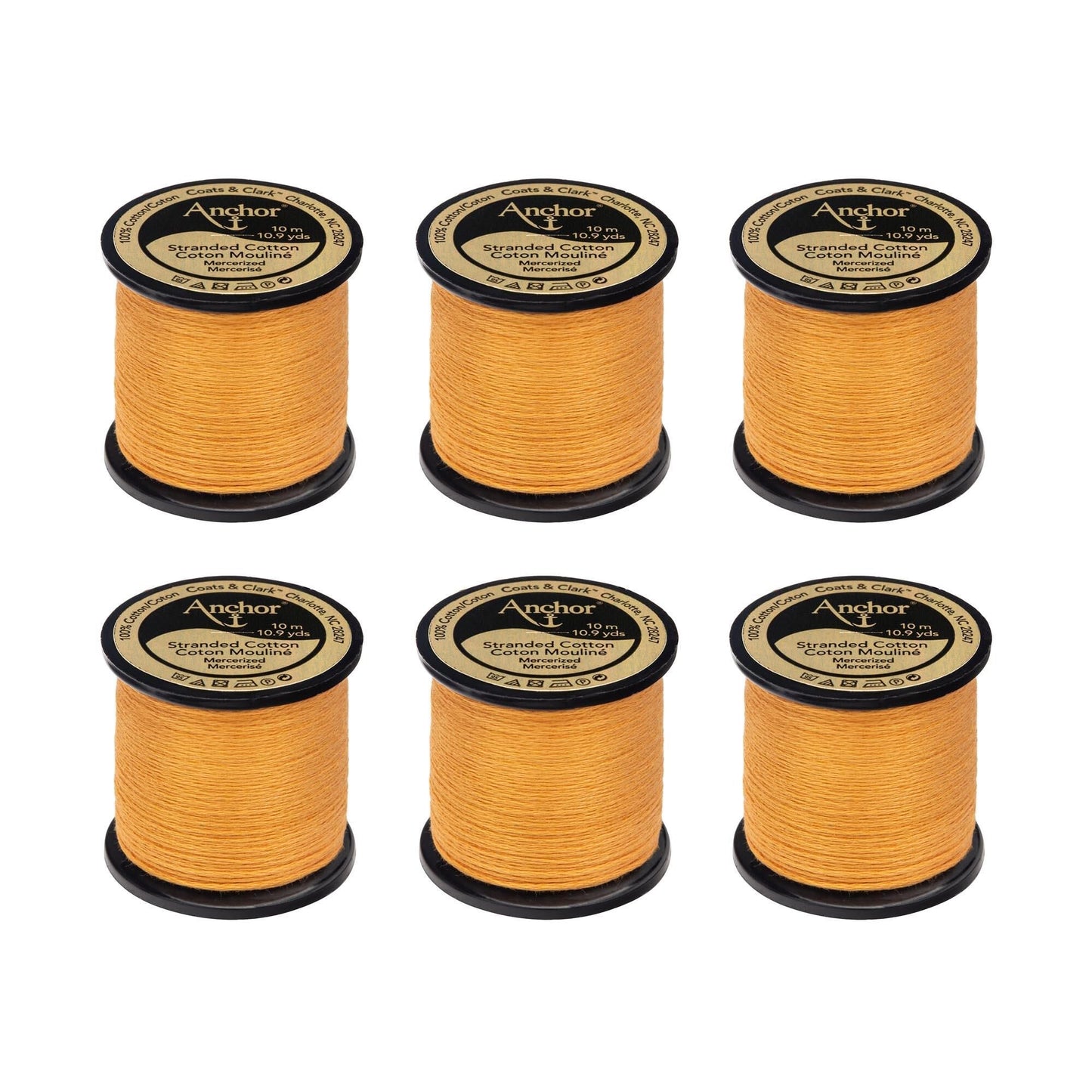 AN Spooled Floss 10 Meters (6 Pack) - Clearance shades