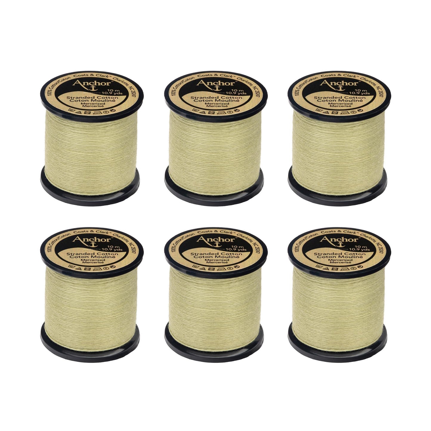 AN Spooled Floss 10 Meters (6 Pack) - Clearance shades