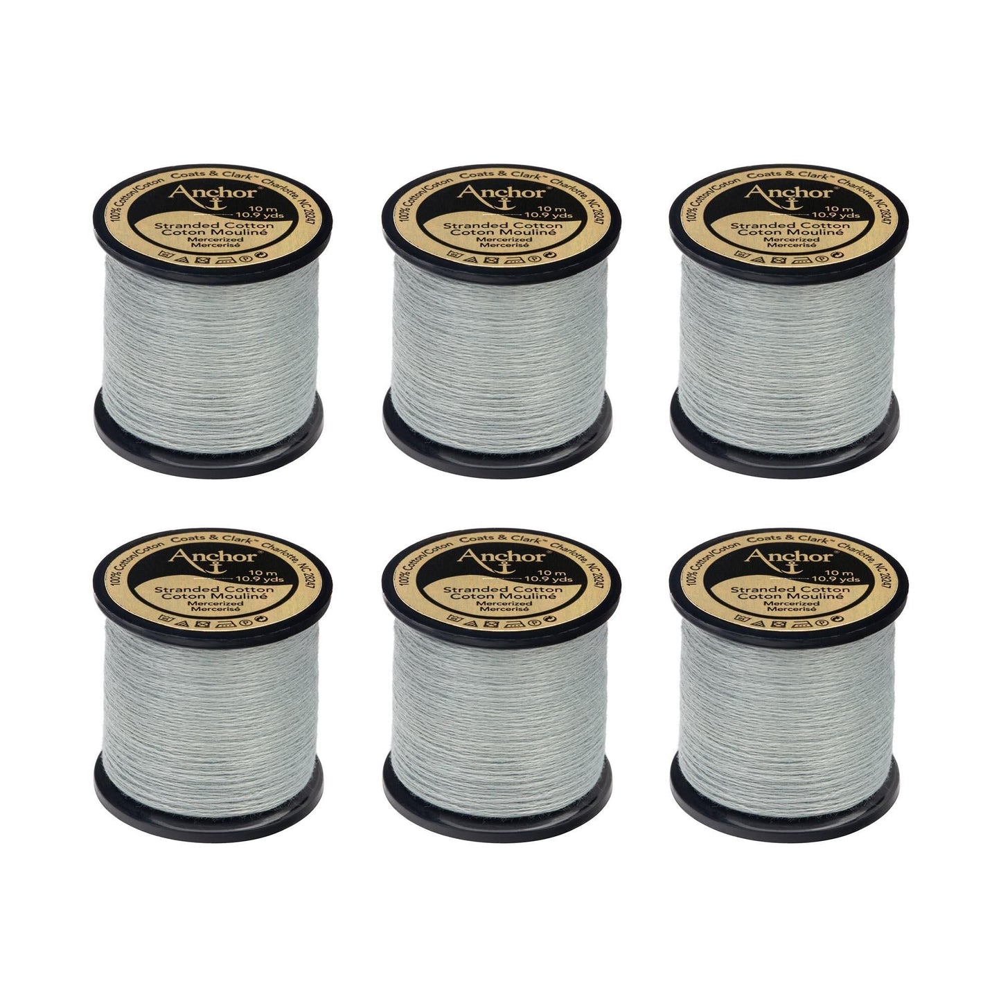 AN Spooled Floss 10 Meters (6 Pack) - Clearance shades