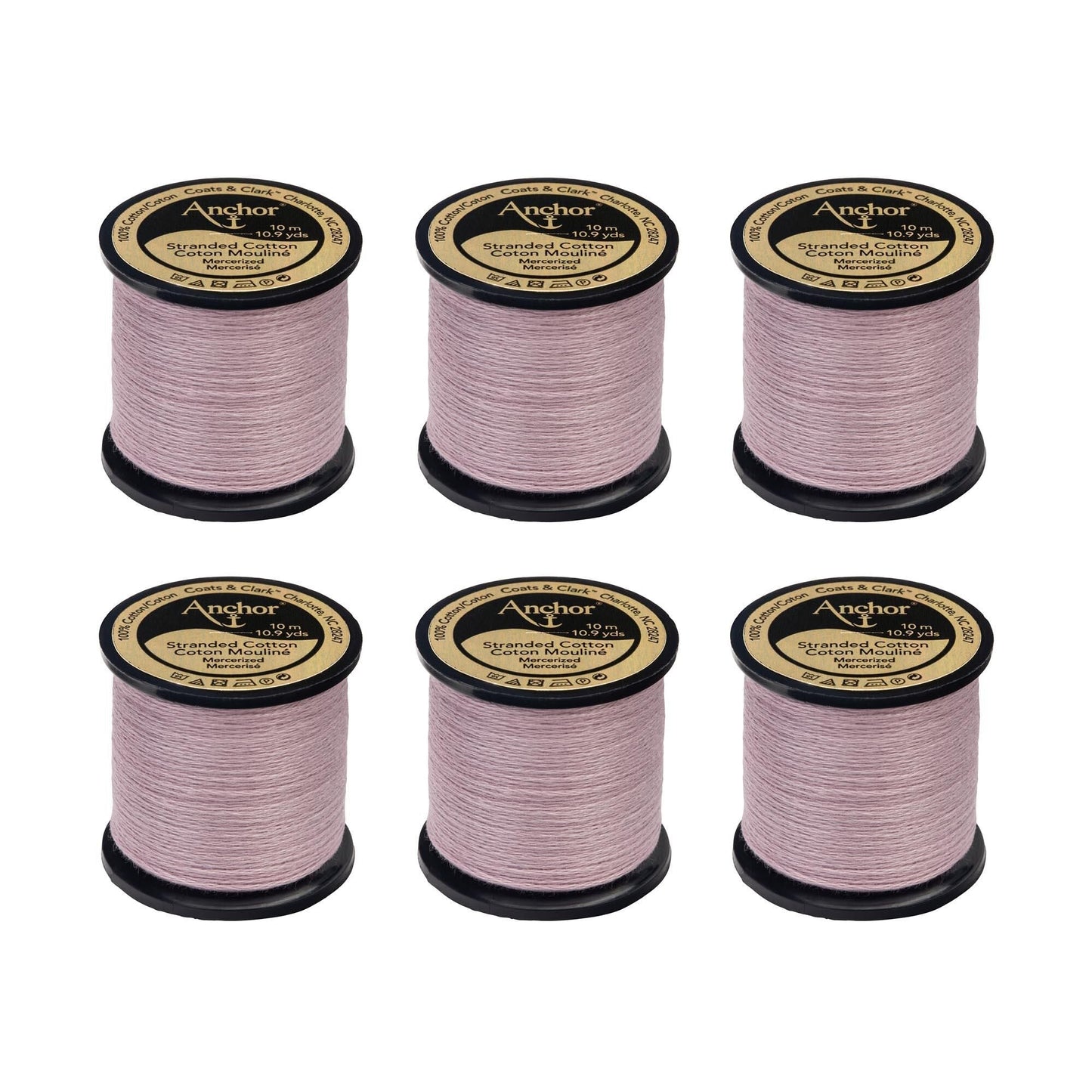 AN Spooled Floss 10 Meters (6 Pack) - Clearance shades