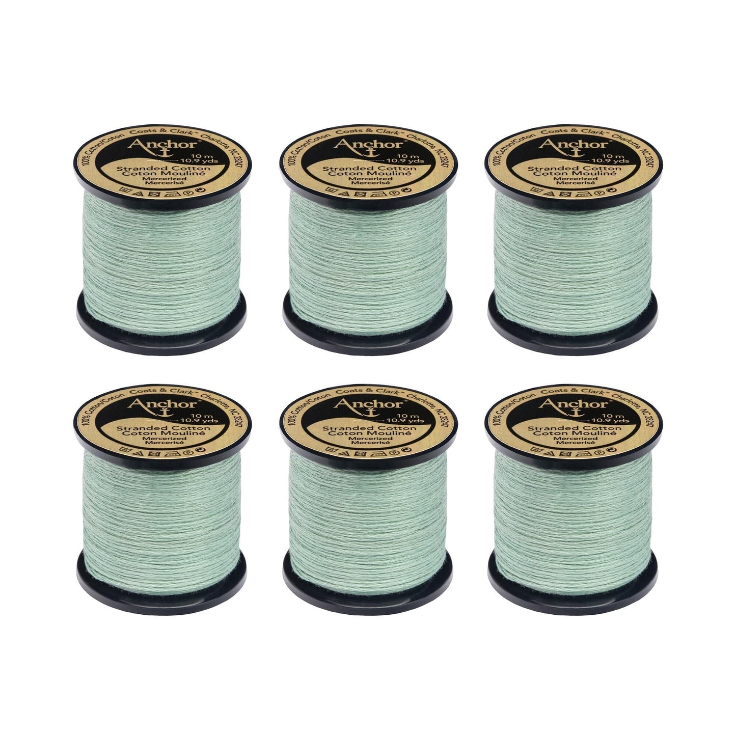 AN Spooled Floss 10 Meters (6 Pack) - Clearance shades