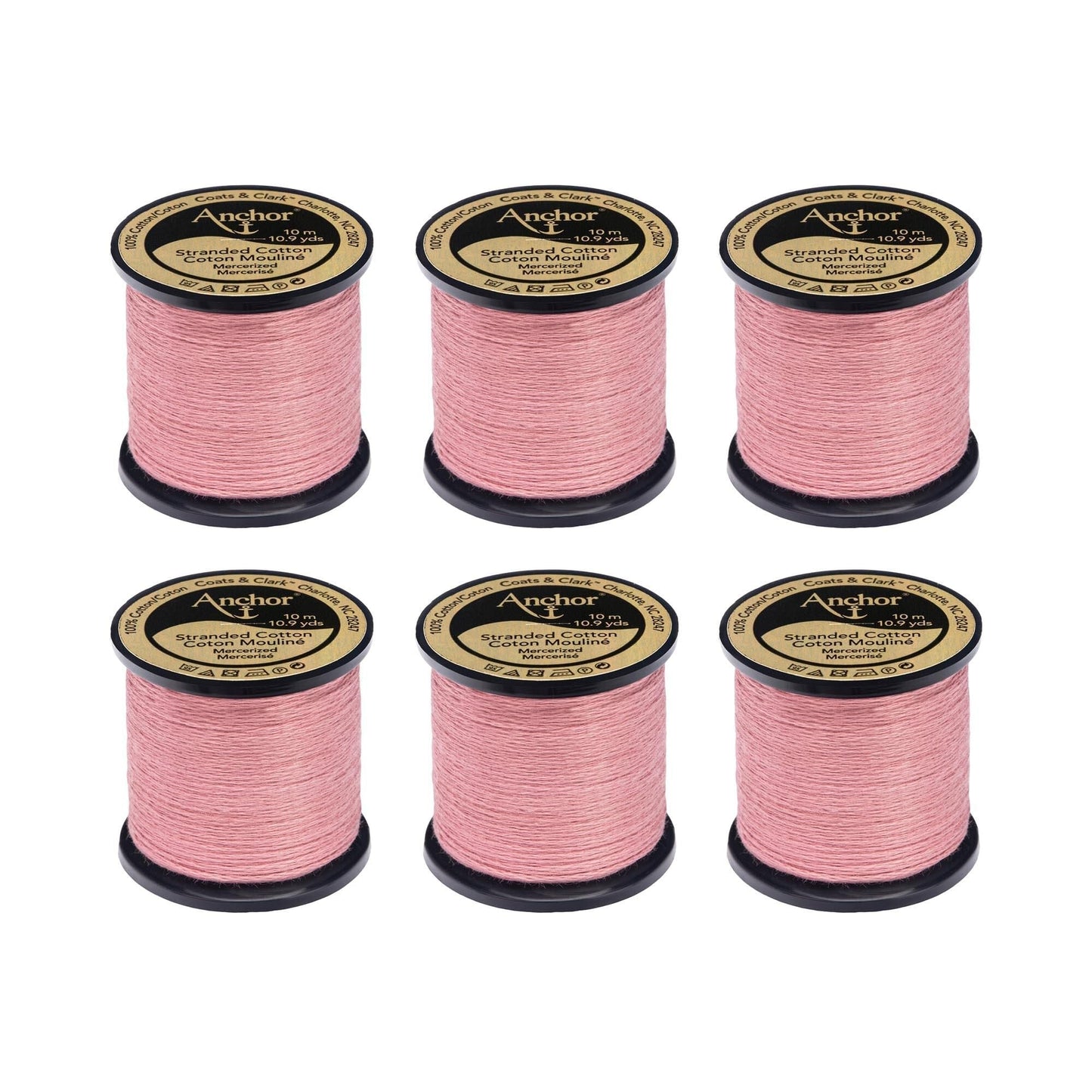 AN Spooled Floss 10 Meters (6 Pack) - Clearance shades