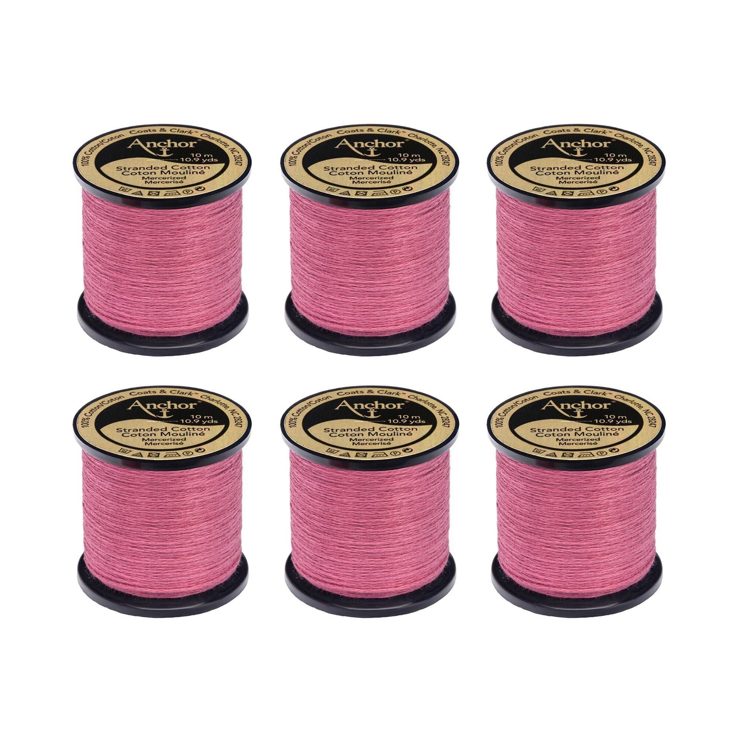 AN Spooled Floss 10 Meters (6 Pack) - Clearance shades