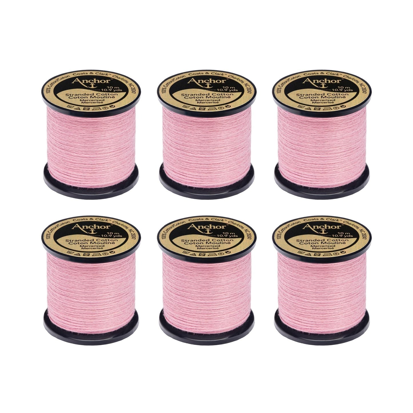 AN Spooled Floss 10 Meters (6 Pack) - Clearance shades