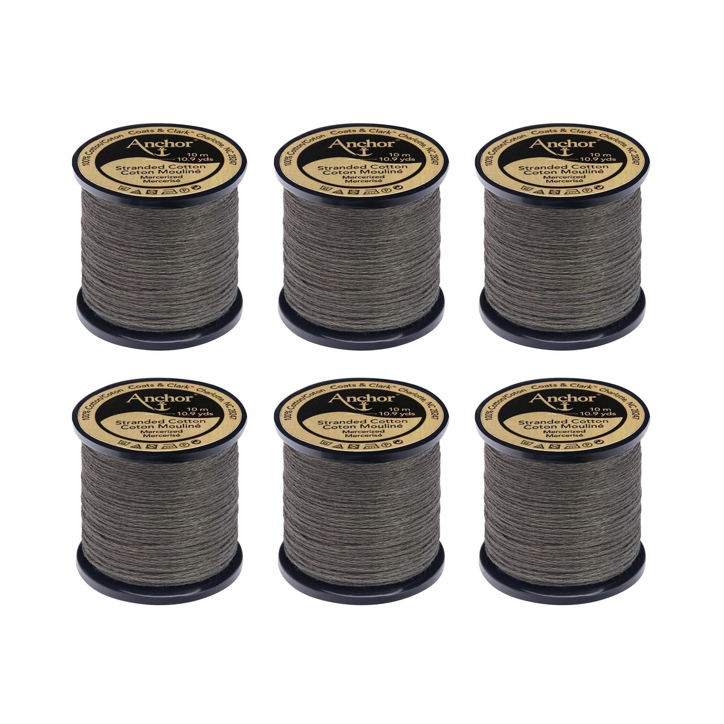 AN Spooled Floss 10 Meters (6 Pack) - Clearance shades