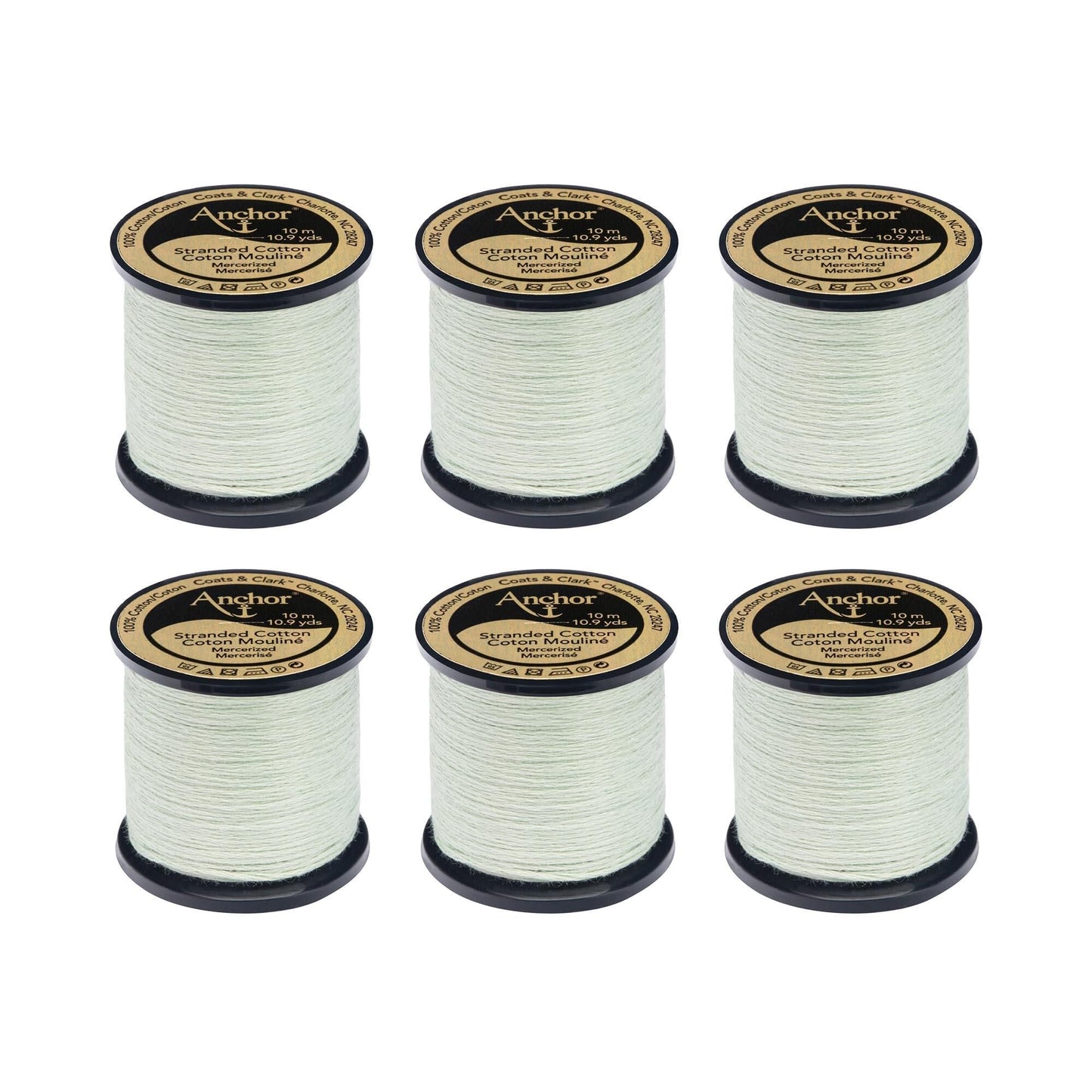AN Spooled Floss 10 Meters (6 Pack) - Clearance shades