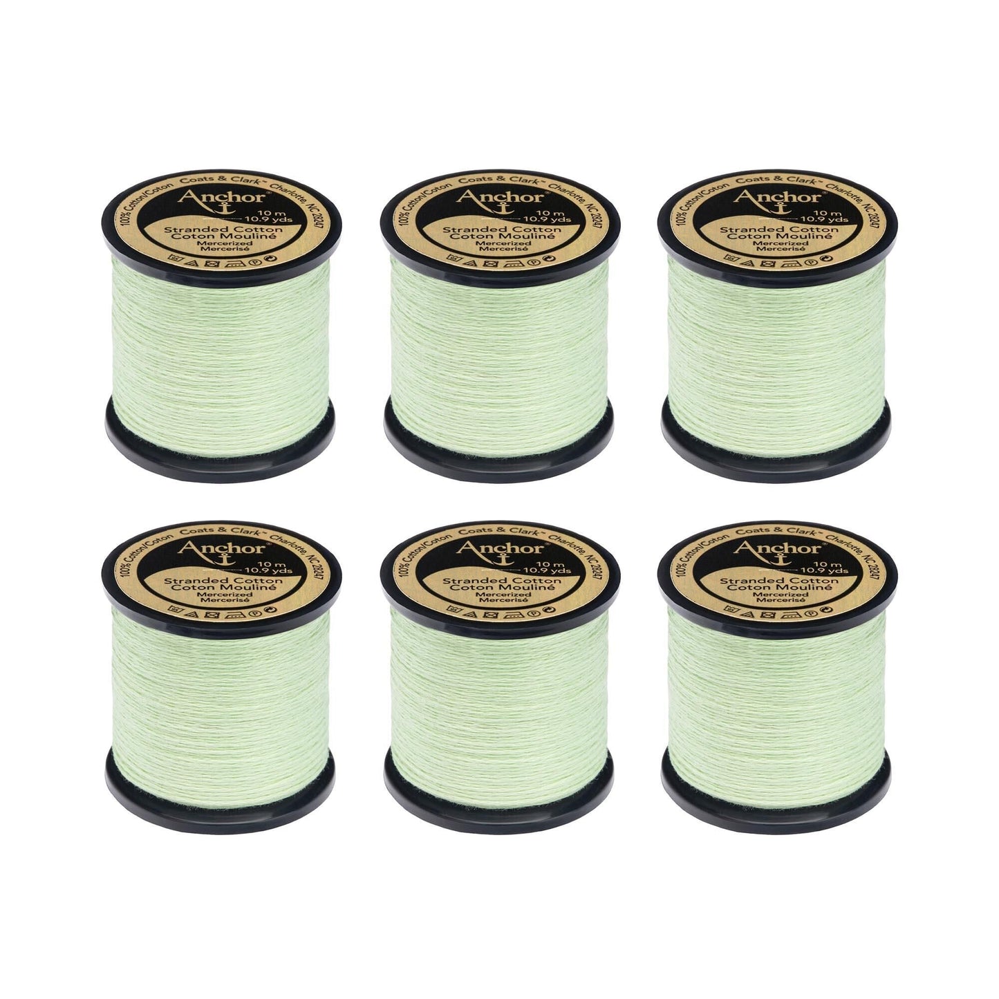 AN Spooled Floss 10 Meters (6 Pack) - Clearance shades