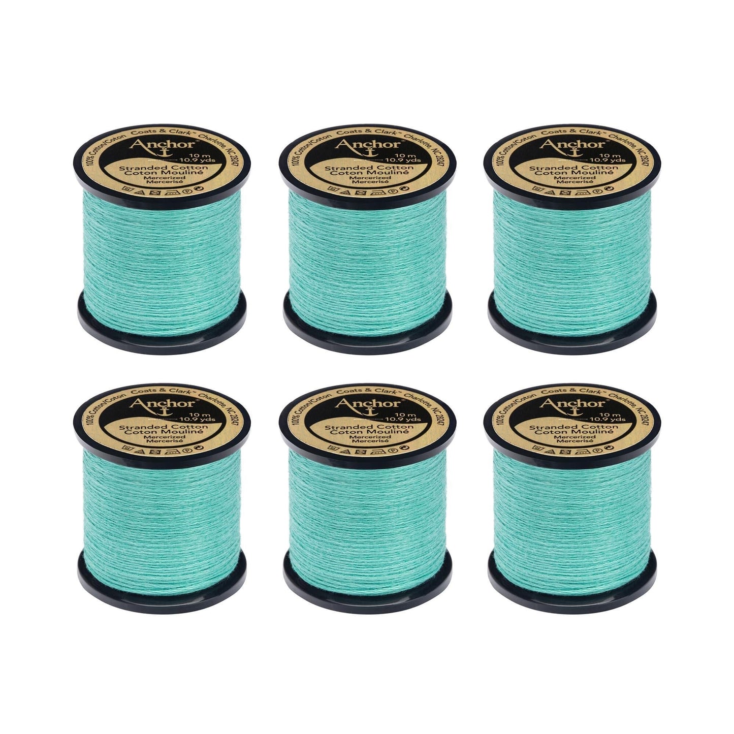 AN Spooled Floss 10 Meters (6 Pack) - Clearance shades