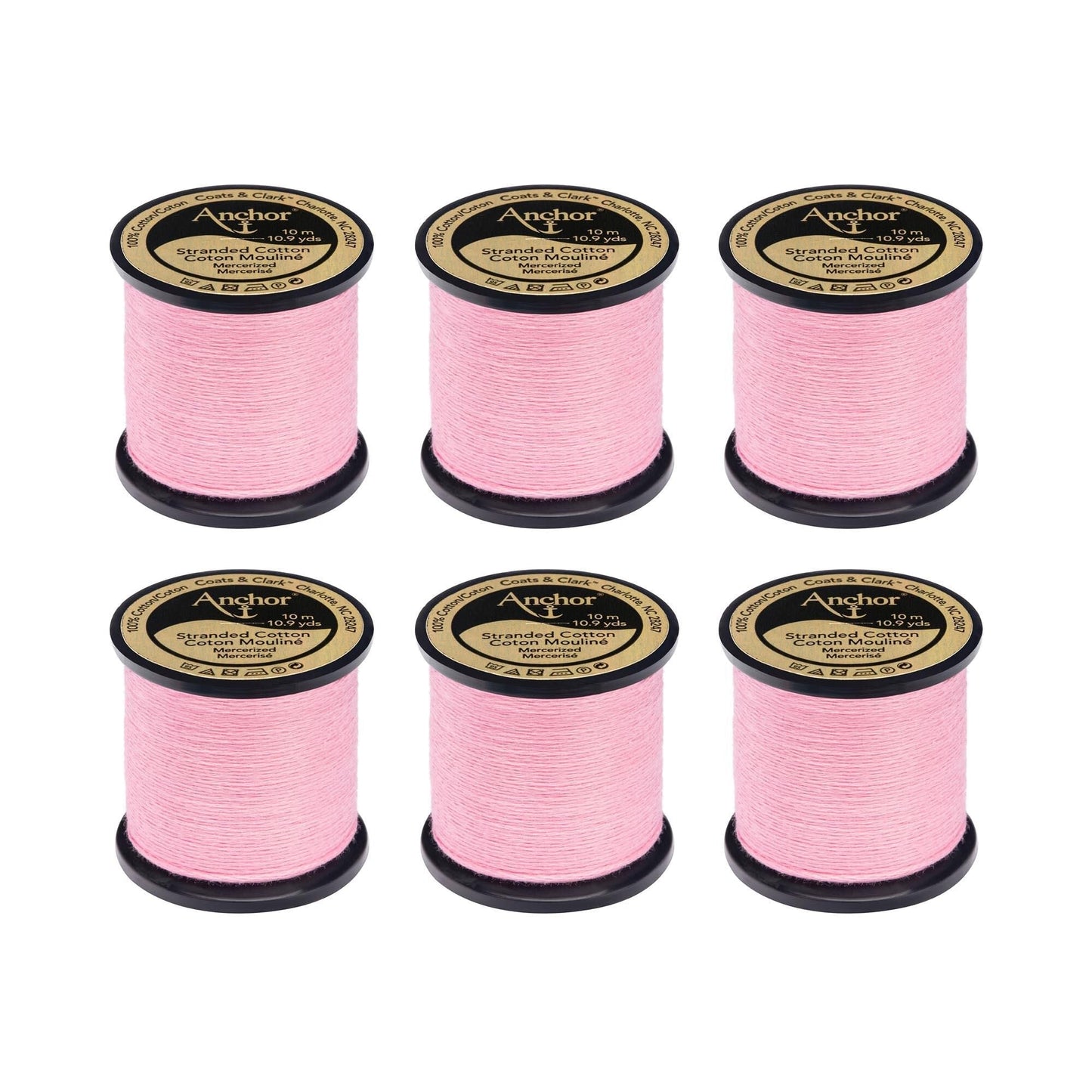 AN Spooled Floss 10 Meters (6 Pack) - Clearance shades