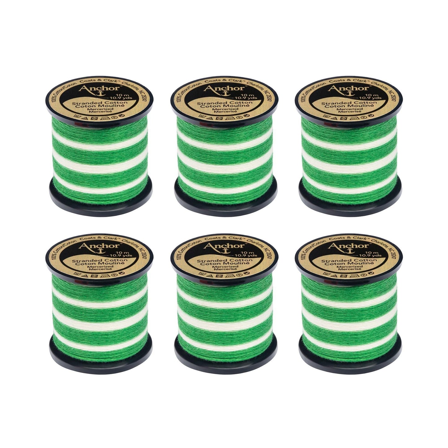 AN Spooled Floss 10 Meters (6 Pack) - Clearance shades