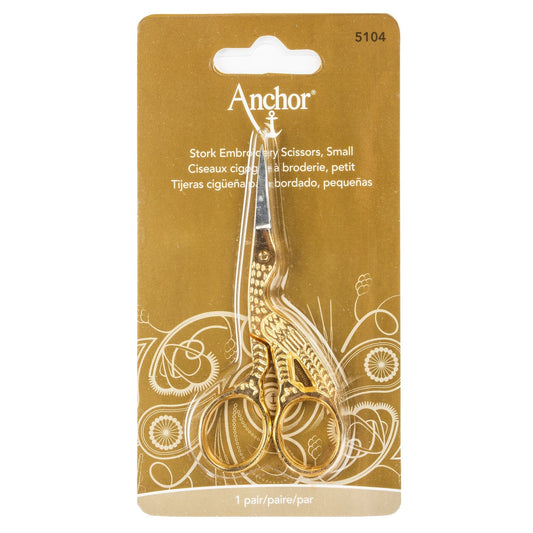 AN Stork Embroidery Scissors, Small