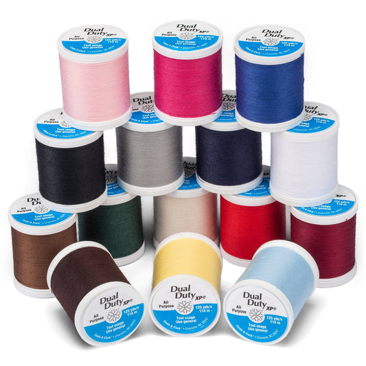 CC Dual Duty XP All Purpose Sewing Thread Set, 15 Spools