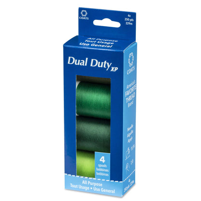 CC Dual Duty XP All Purpose Sewing Thread, 4 Spools - Clearance shades