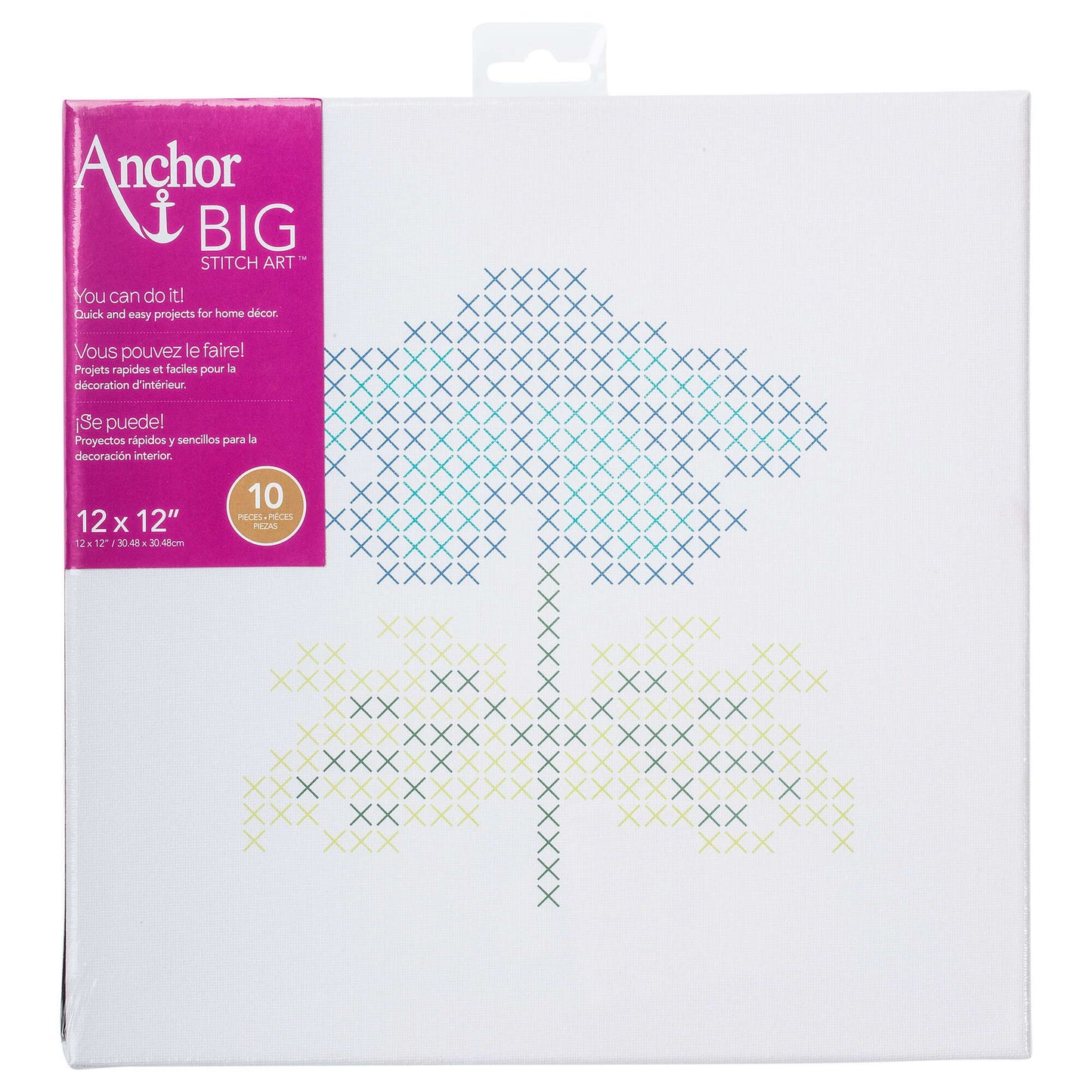 AN Big Stitch Art 12" x 12" - Clearance Items