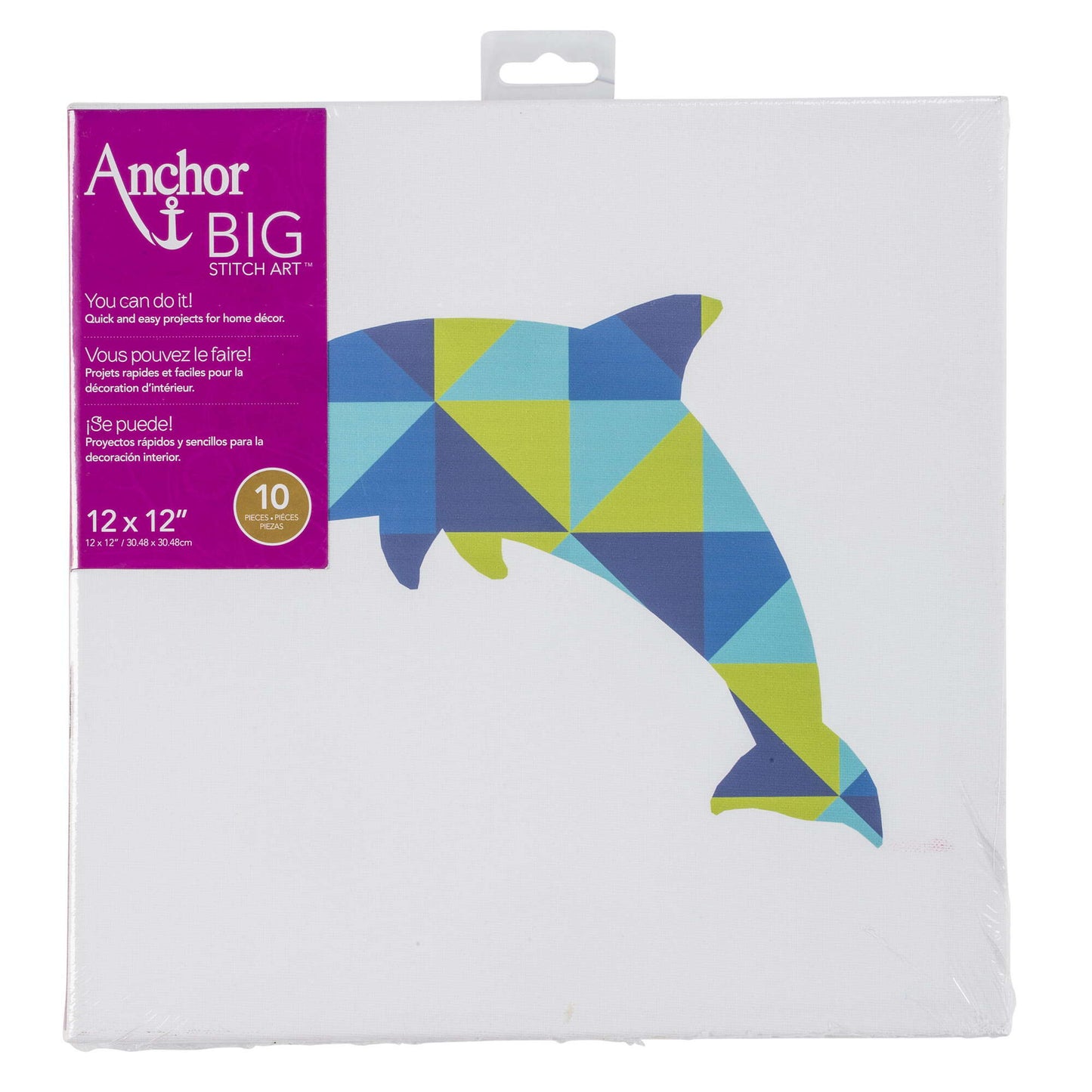 AN Big Stitch Art 12" x 12" - Clearance Items