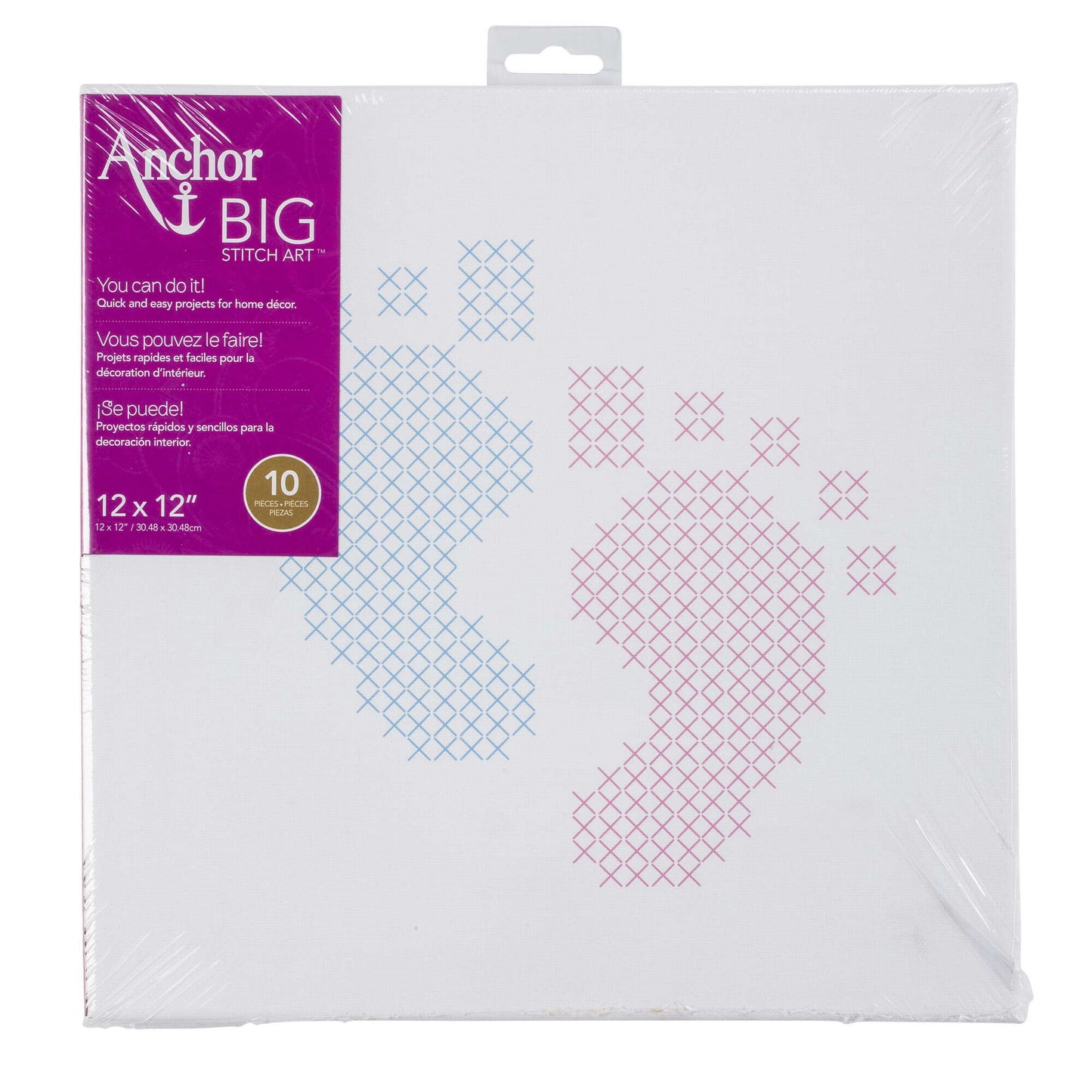 AN Big Stitch Art 12" x 12" - Clearance Items