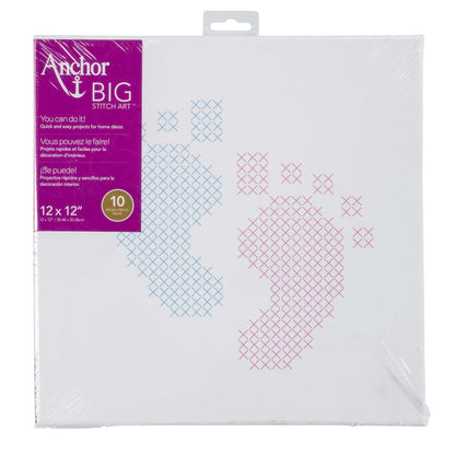 AN Big Stitch Art 12" x 12" - Clearance Items