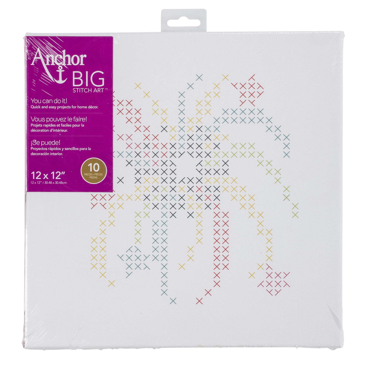 AN Big Stitch Art 12" x 12" - Clearance Items