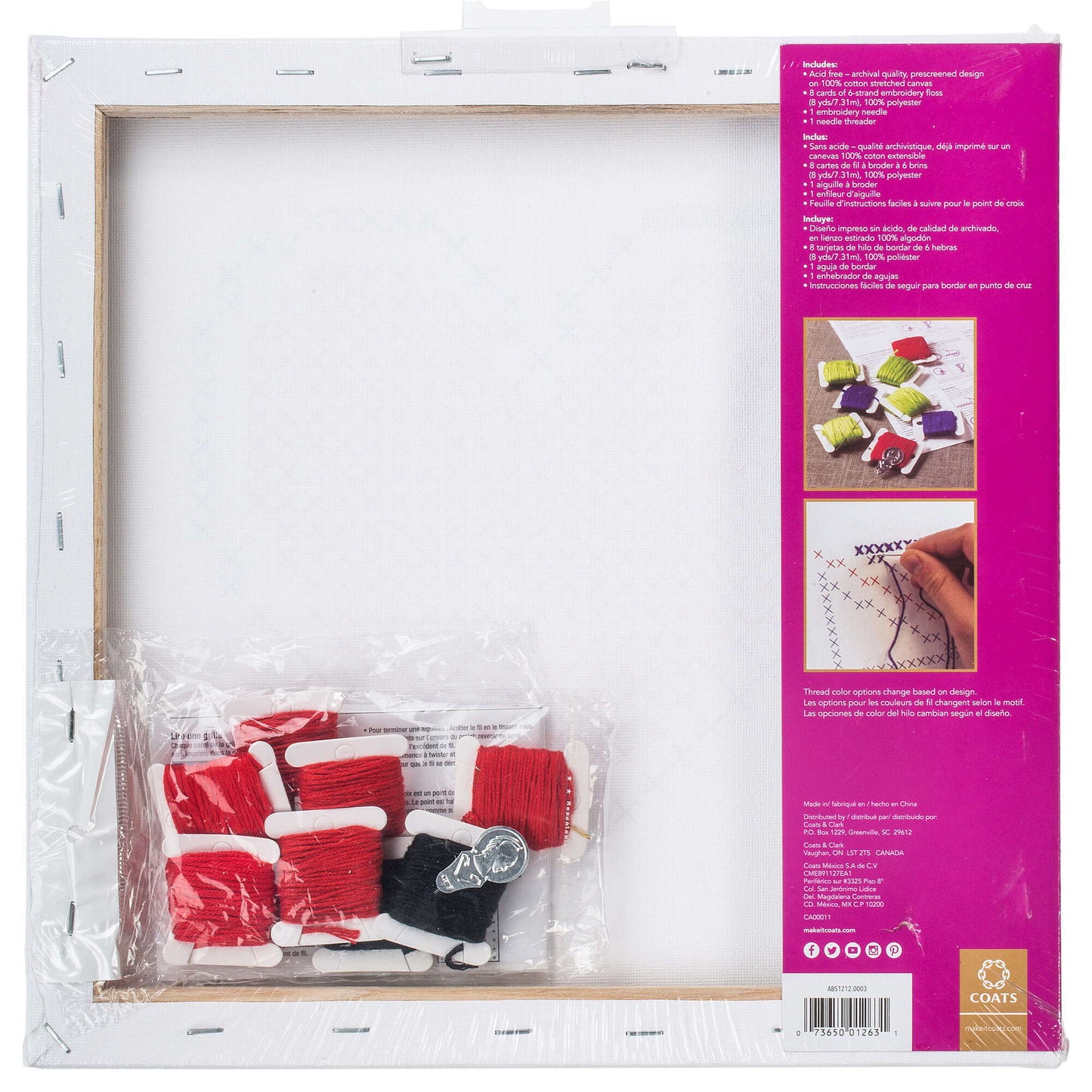 AN Big Stitch Art 12" x 12" - Clearance Items