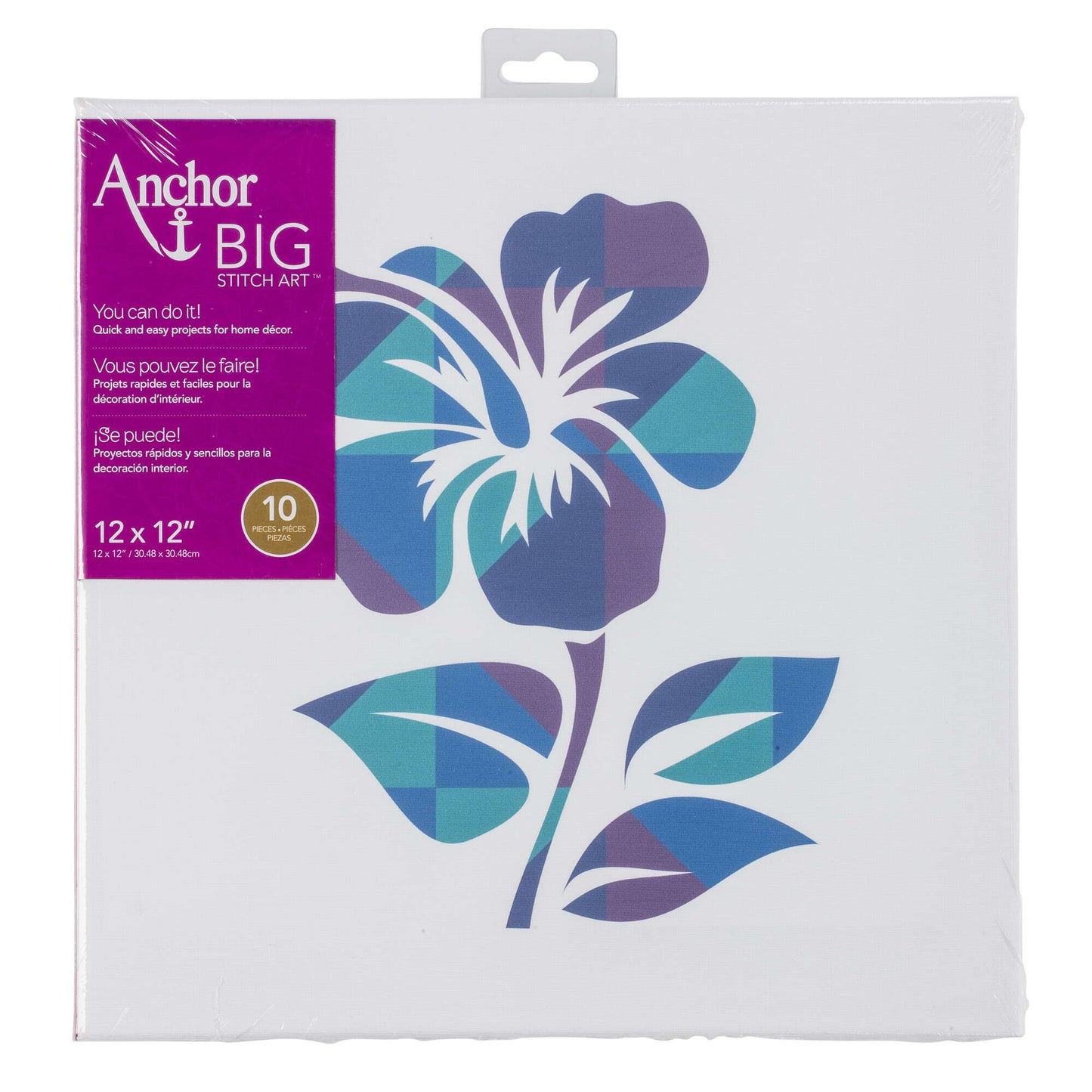 AN Big Stitch Art 12" x 12" - Clearance Items