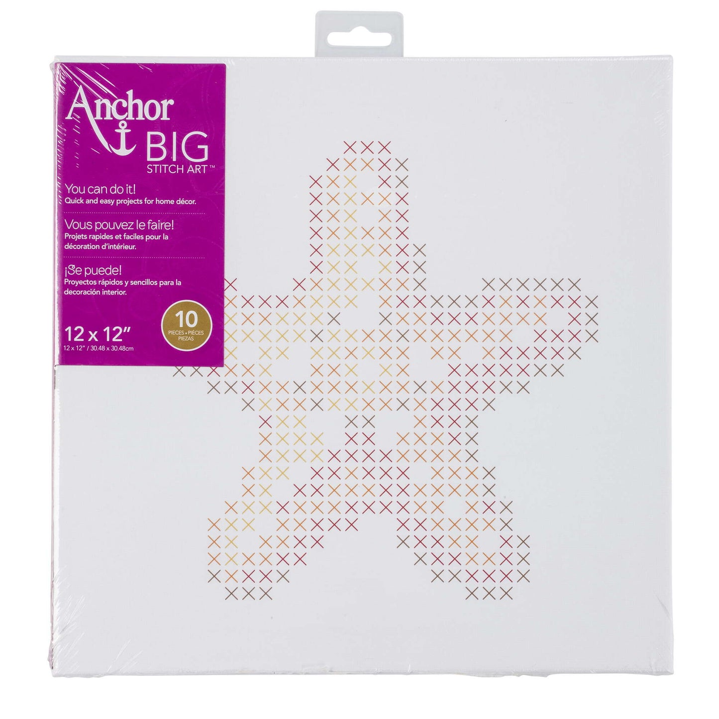 AN Big Stitch Art 12" x 12" - Clearance Items