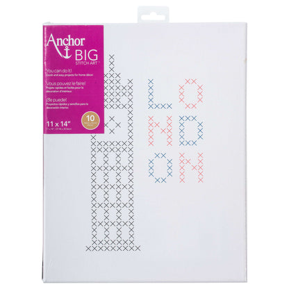 AN Big Stitch Art 11" x 14" - Clearance Items