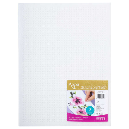 AN Stitchable Felt 9" x 12" - Clearance shades