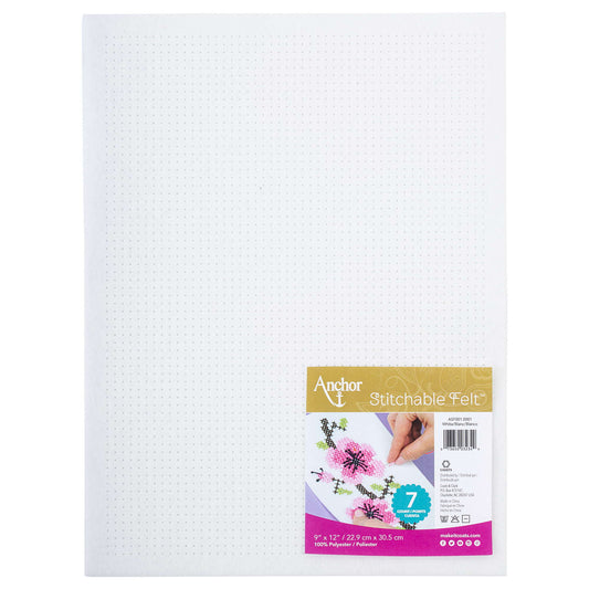AN Stitchable Felt 9" x 12" - Clearance shades