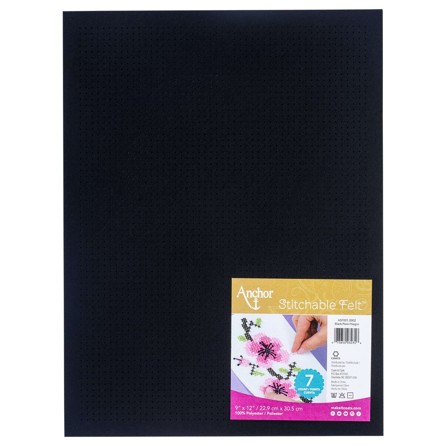 AN Stitchable Felt 9" x 12" - Clearance shades